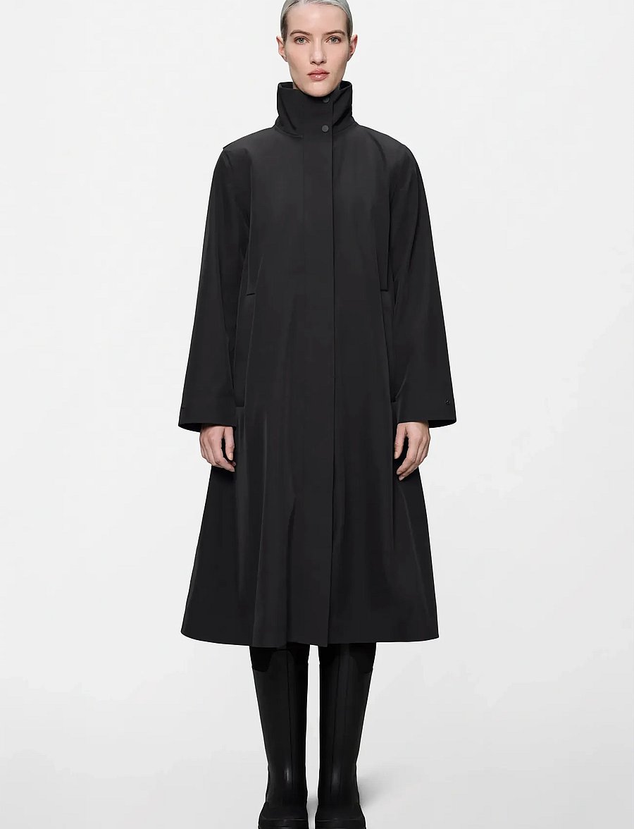 Rains - Suva Softshell A-Line W Jacket W3T2 - black - 0