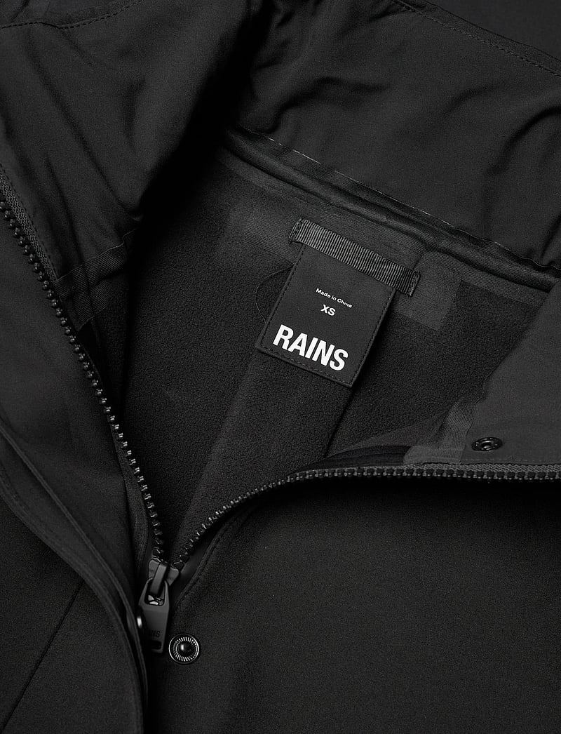 Rains - Suva Softshell A-Line W Jacket W3T2 - regnjakker - black - 5