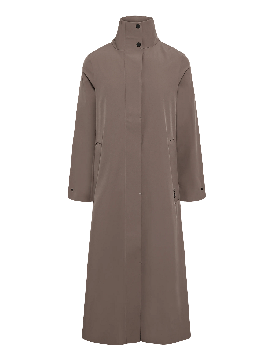 Rains - Suva Softshell A-Line W Jacket W3T2 - regnjakker - cinder - 0