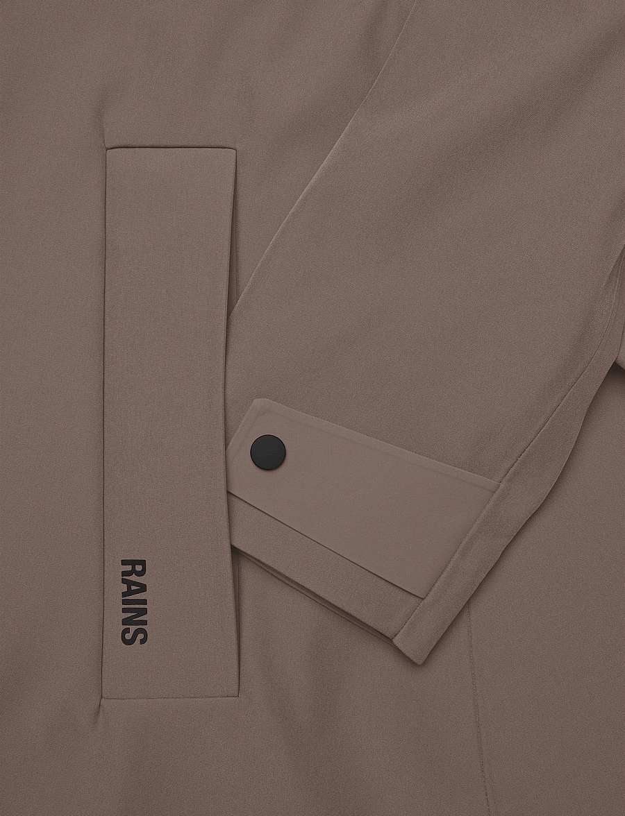 Rains - Suva Softshell A-Line W Jacket W3T2 - regnjakker - cinder - 4