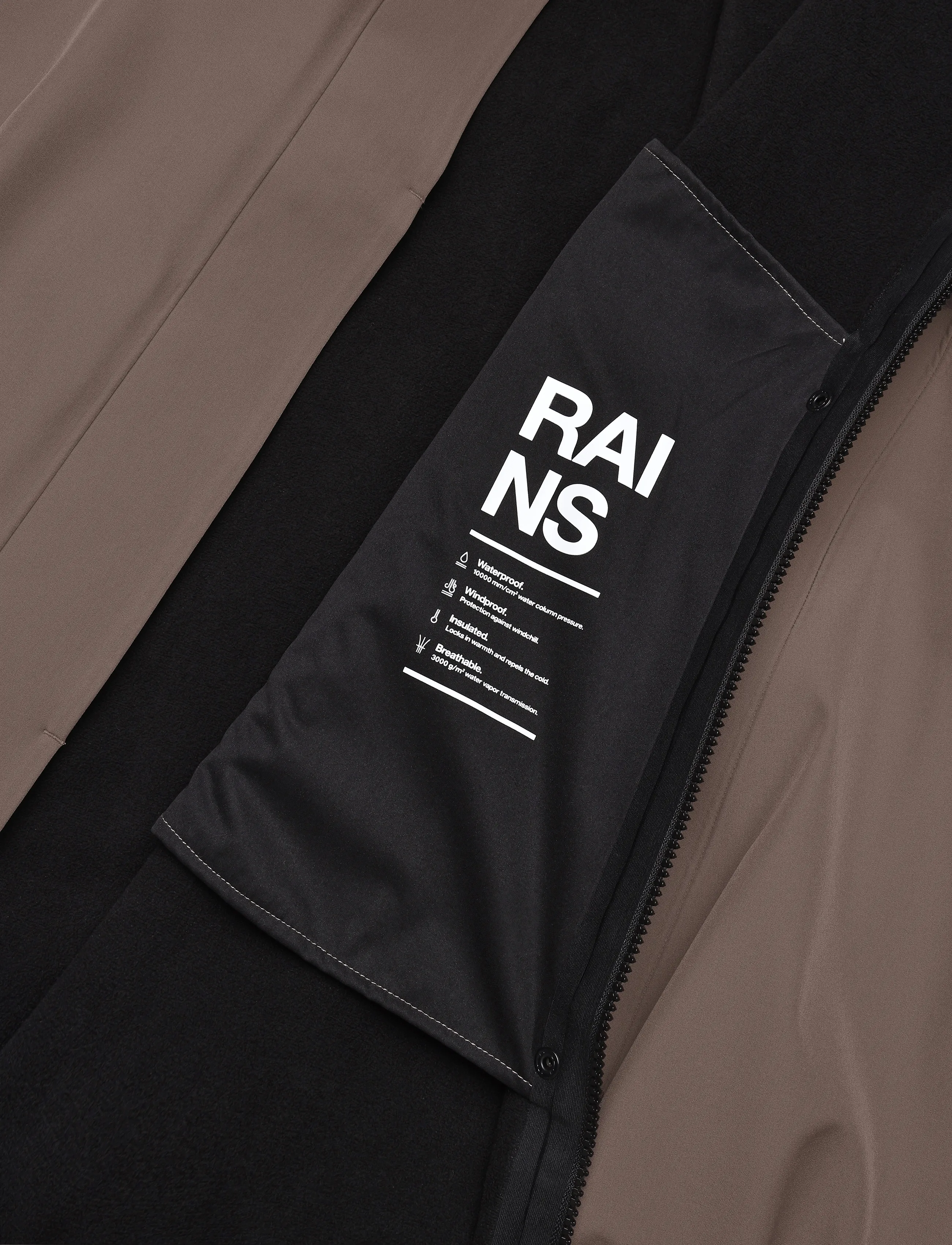 Rains - Suva Softshell A-Line W Jacket W3T2 - regnjakker - cinder - 5