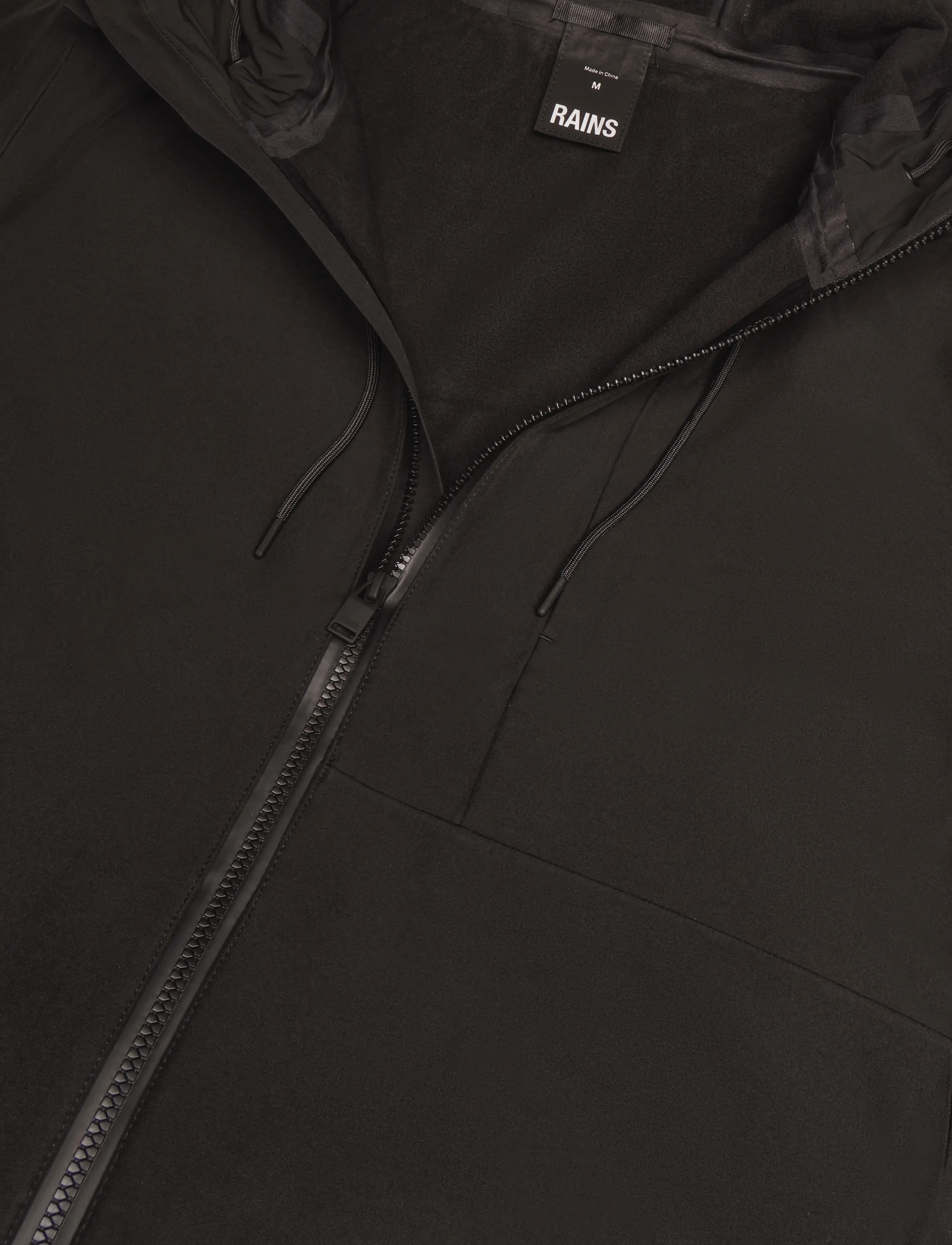 Rains - Suva Softshell Long Jacket W3T2 - rain jackets - black - 2