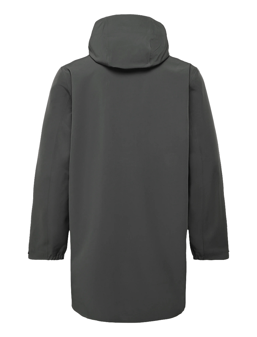 Rains - Suva Softshell Long Jacket W3T2 - regnjakker - dark grey - 1