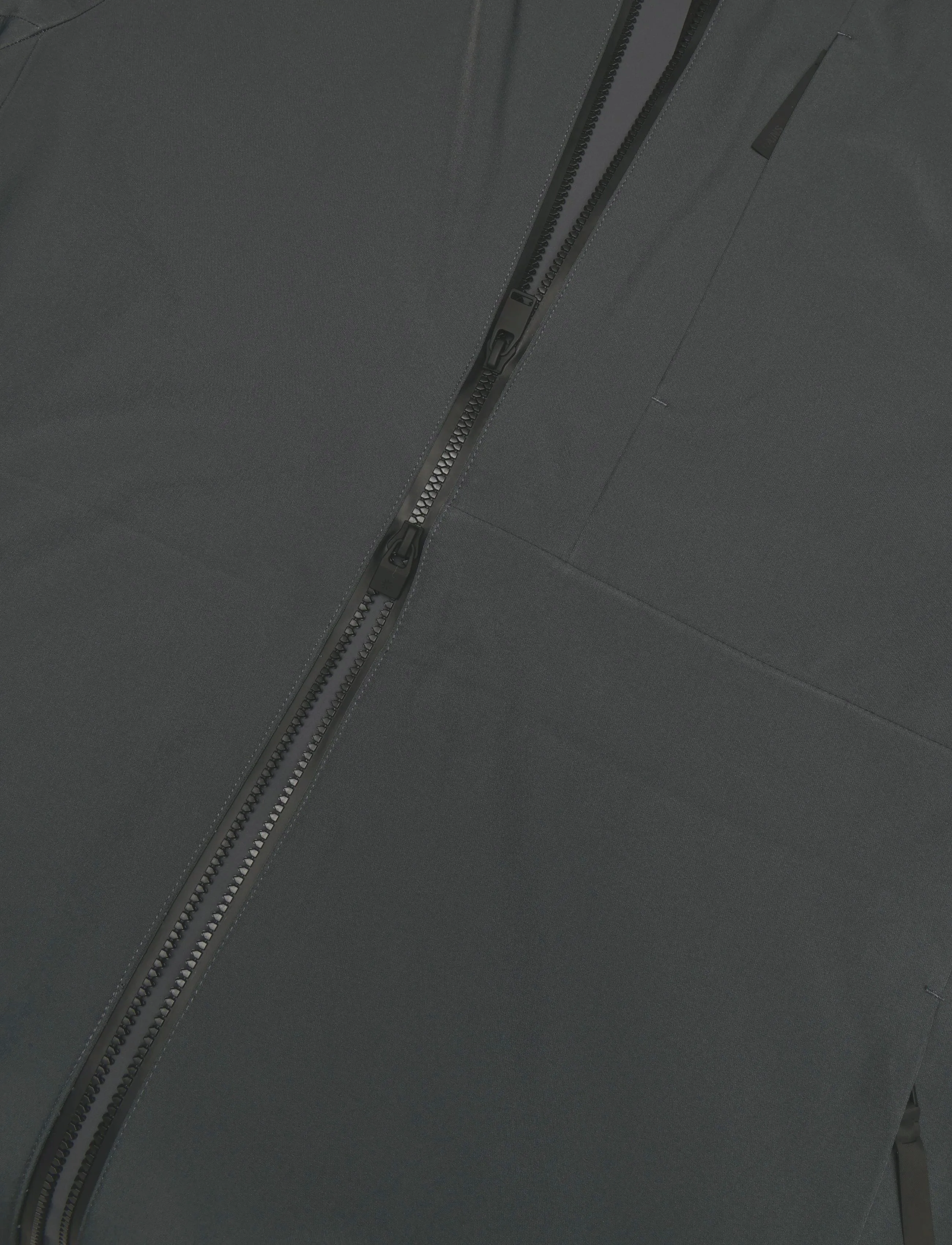 Rains - Suva Softshell Long Jacket W3T2 - regnjakker - dark grey - 4