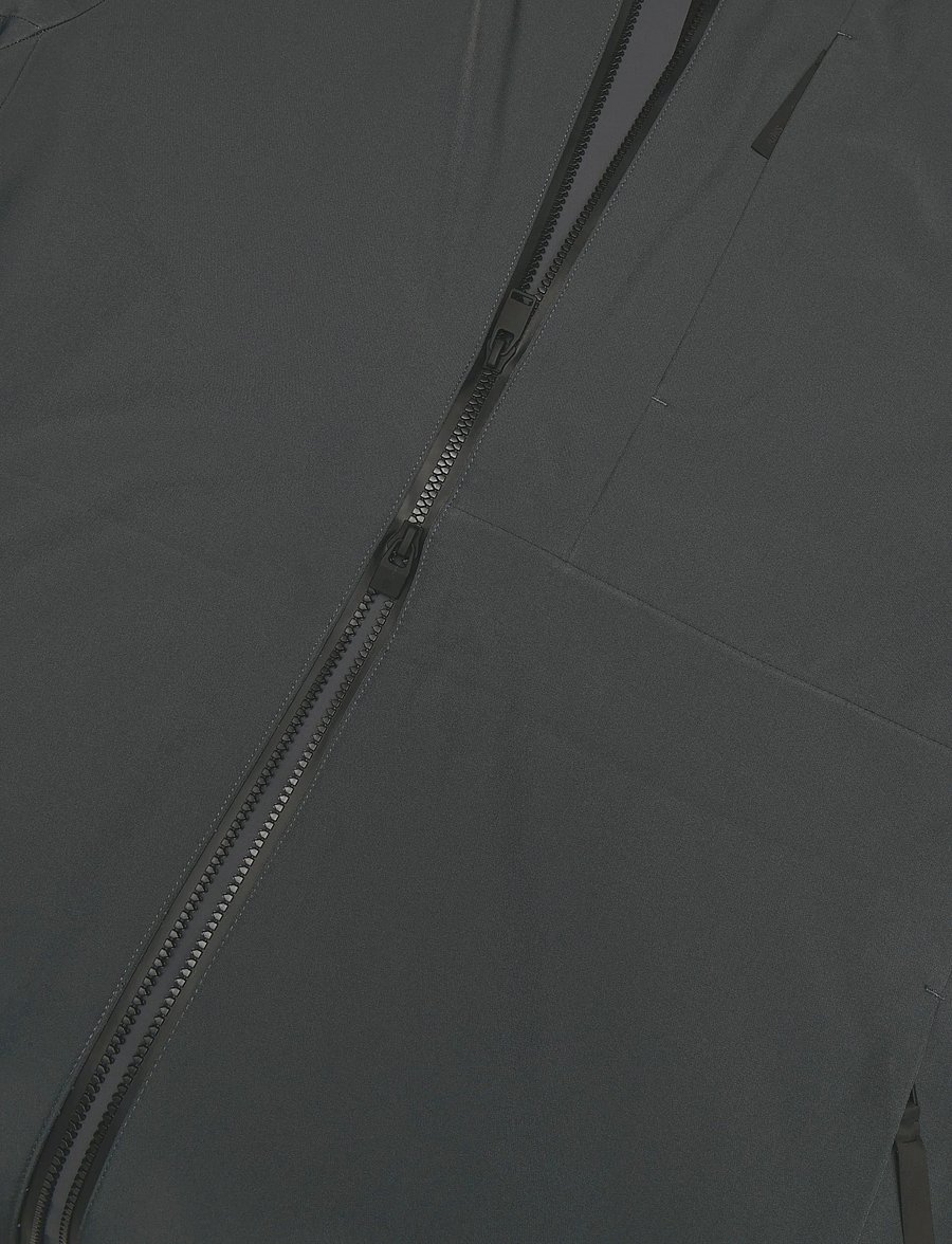 Rains - Suva Softshell Long Jacket W3T2 - regnjakker - dark grey - 4