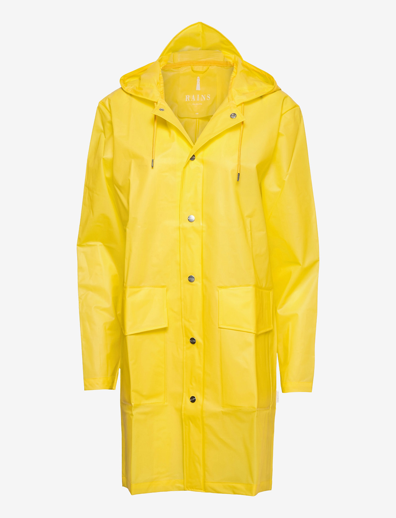 Hooded Coat - FOGGY YELLOW