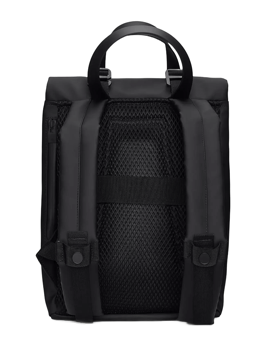 Rains - 2 Way Tote Backpack Mini W3 - Äripäeva seljakotid - black - 2
