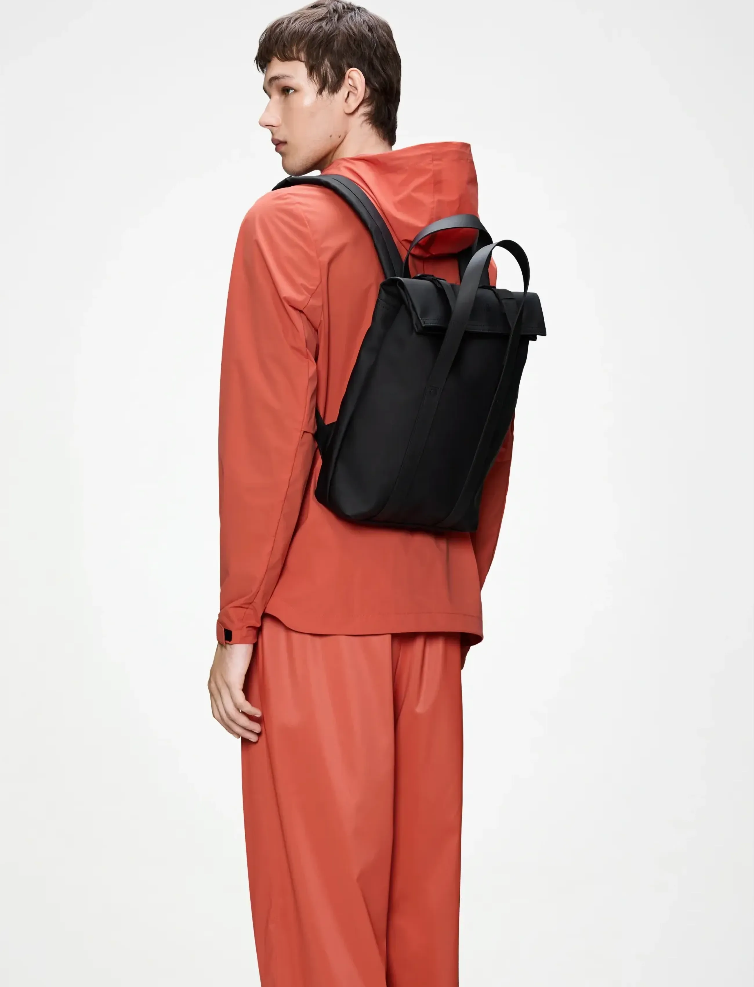 Rains 2 Way Tote Backpack Mini W3 - Skandinavisk - BLACK / black