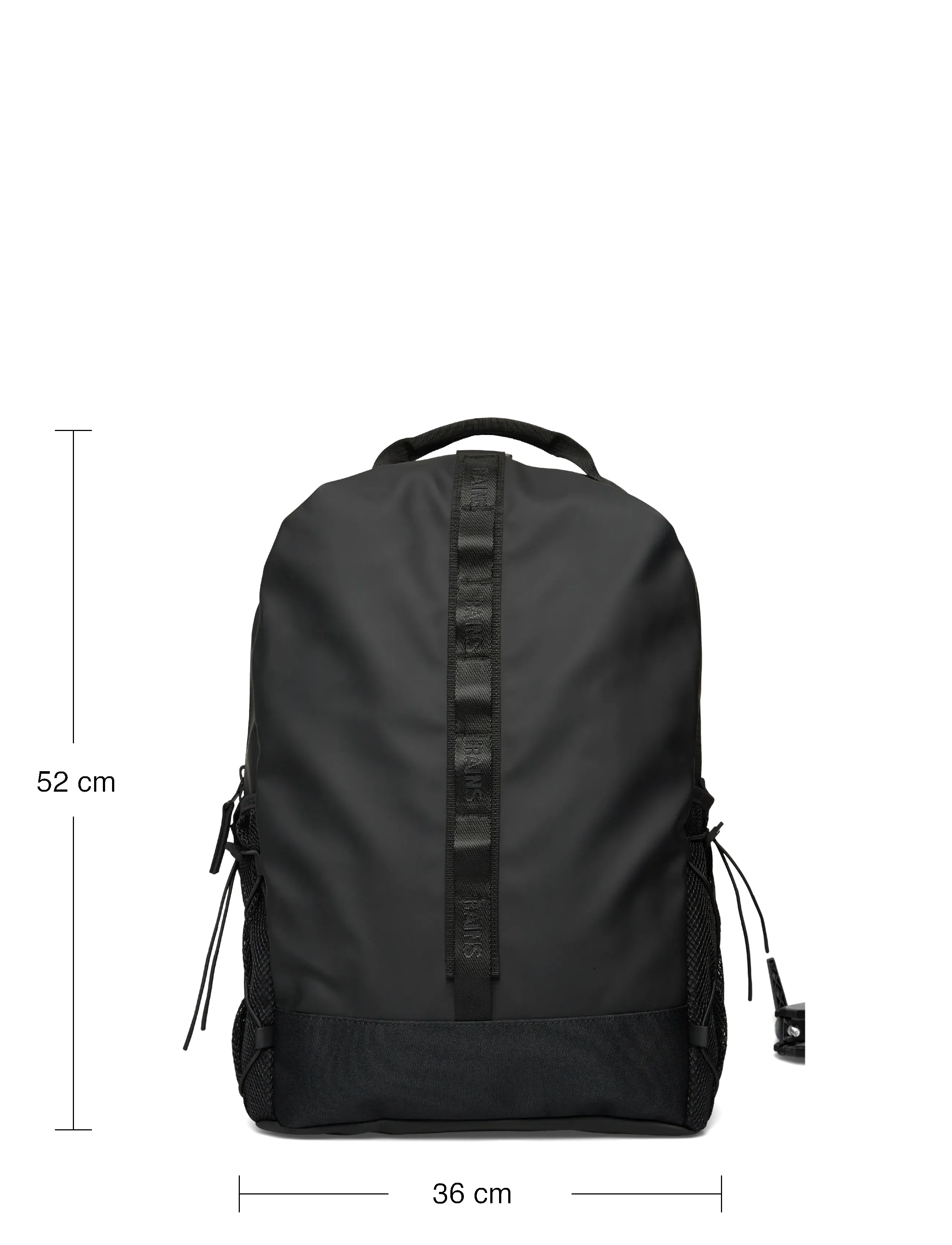 Rains - Trail Clip Front Backpack W3 - waterdichte tassen - black - 5