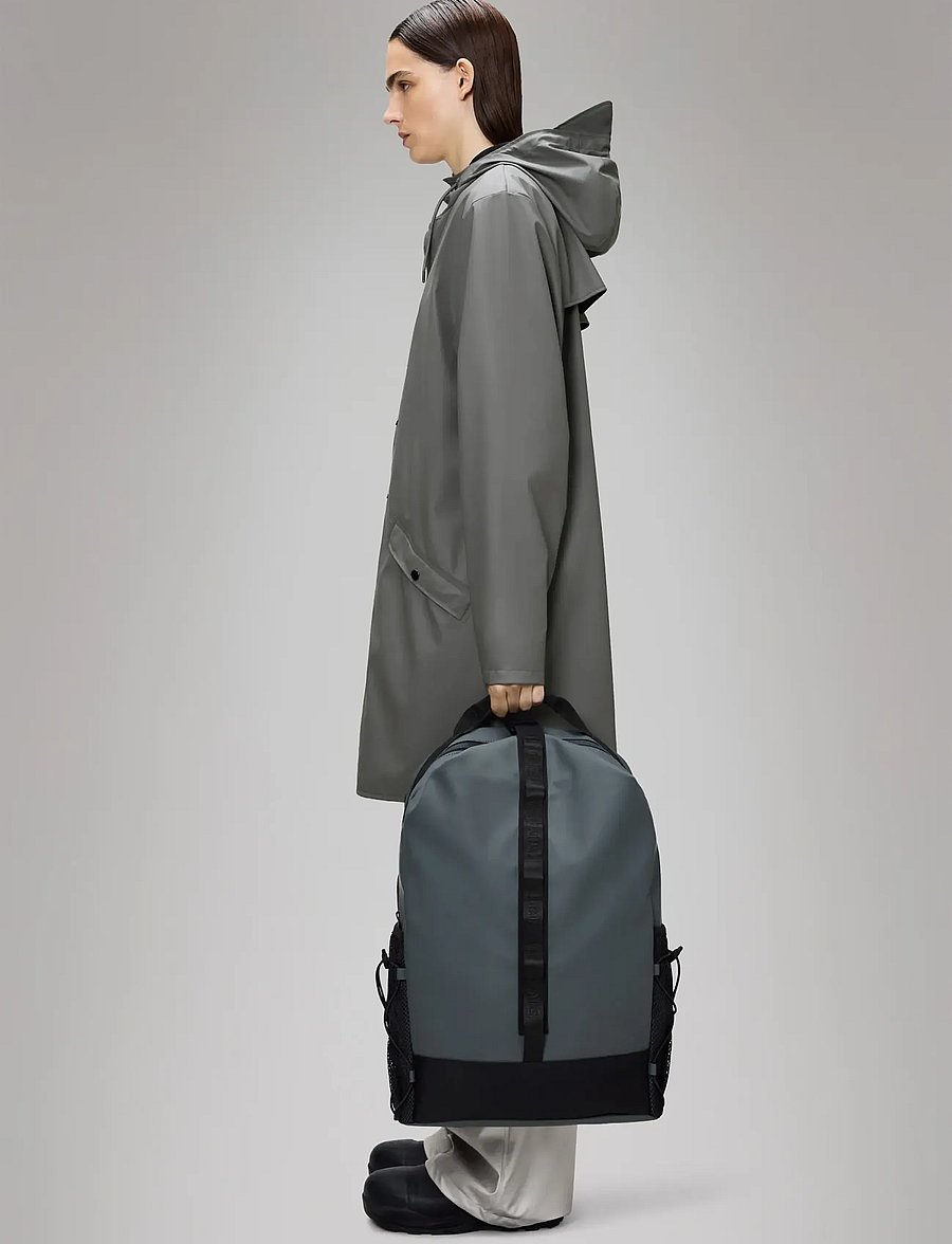 Rains - Trail Clip Front Backpack W3 - vattentäta väskor - lagoon - 5