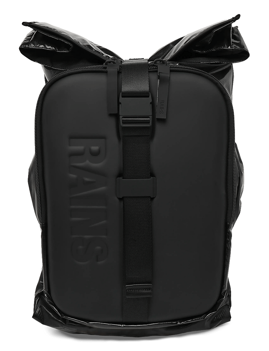 Rains - Sibu Shield Backpack W3 - rucksäcke mit rollverschluss - black - 0