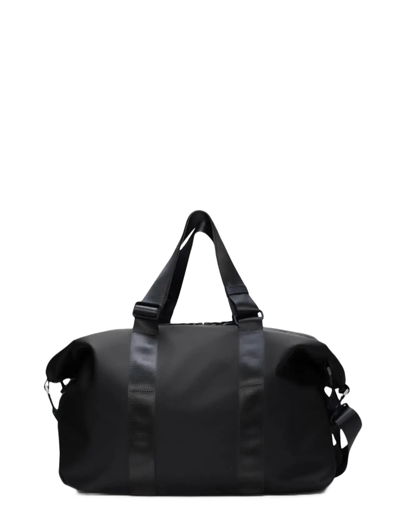 Rains Valera Weekend Bag Small W3 - Weekendtasker - BLACK / black
