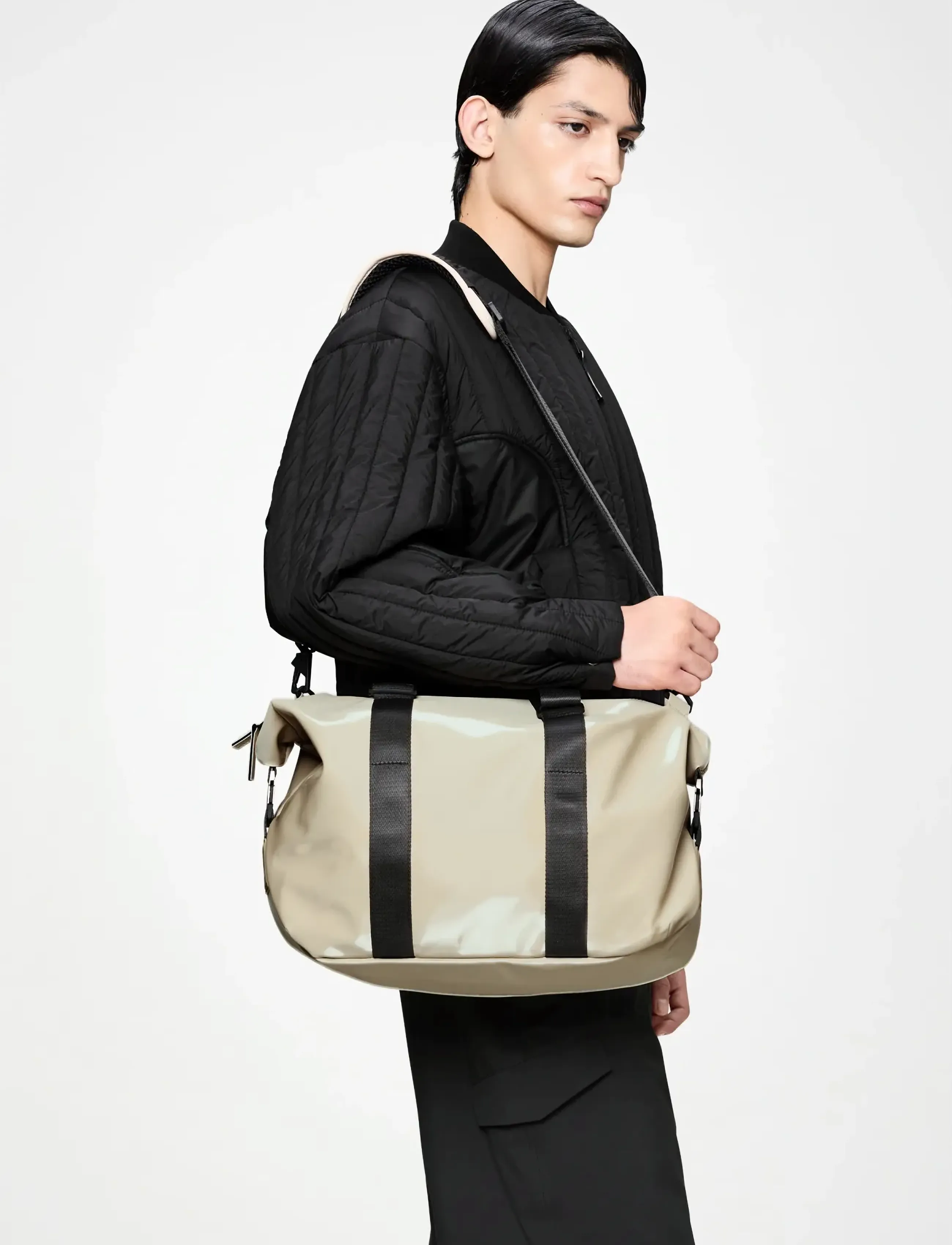 Rains - Valera Weekend Bag Small W3 - vanntette bager - shore - 4