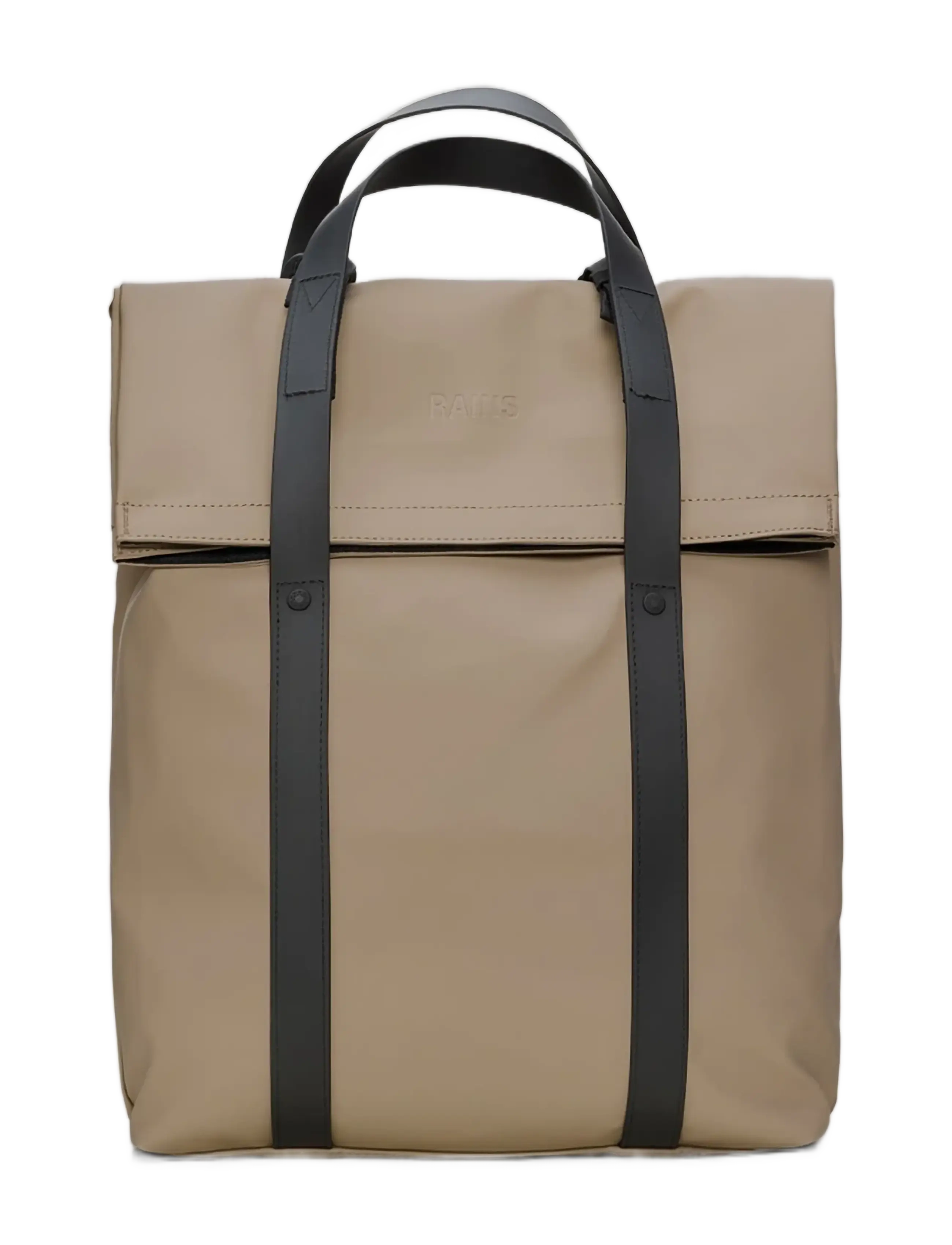 2 Way Tote Backpack W3 - BEIGE