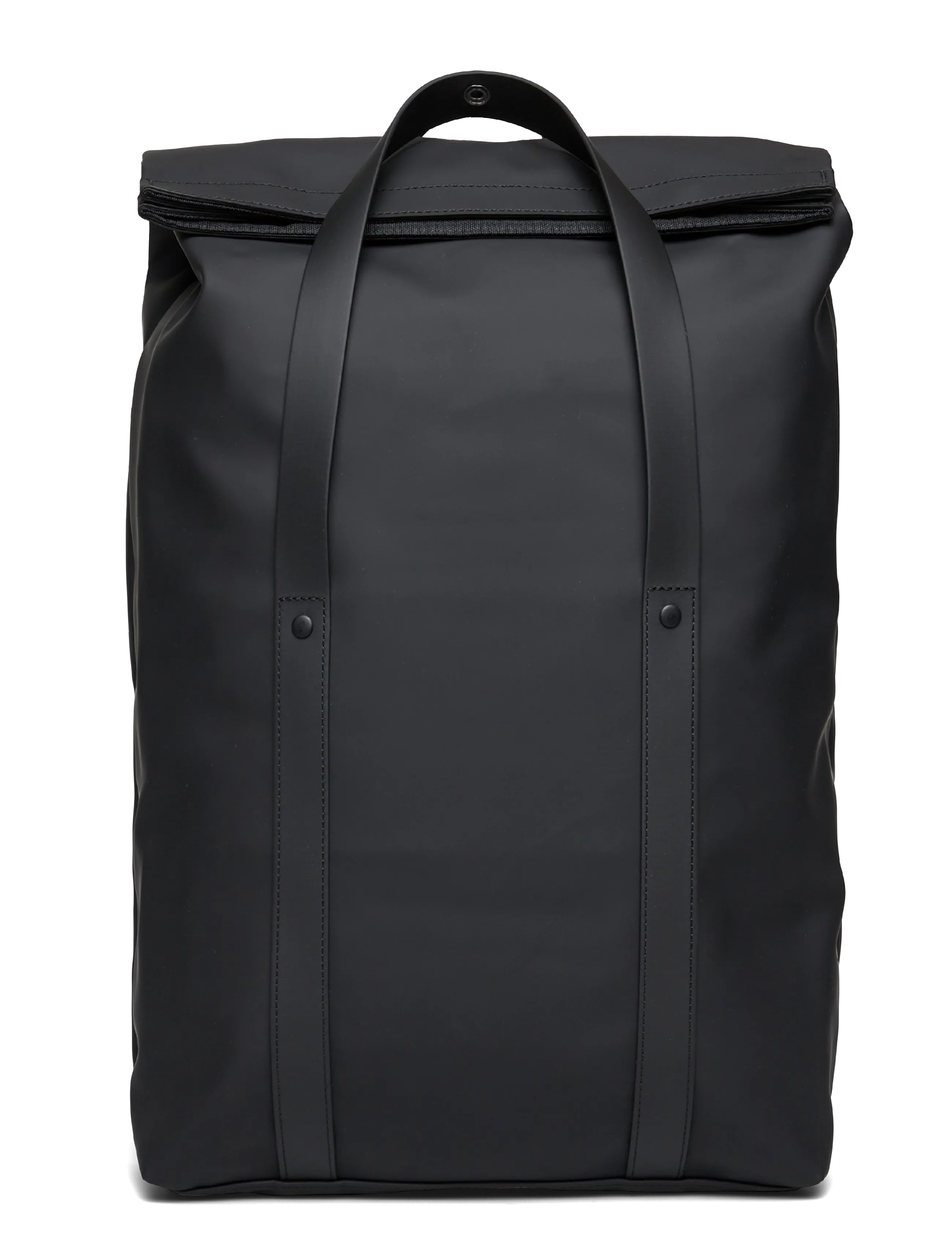 Rains 2 Way Tote Backpack W3 - Laukut - BLACK / black