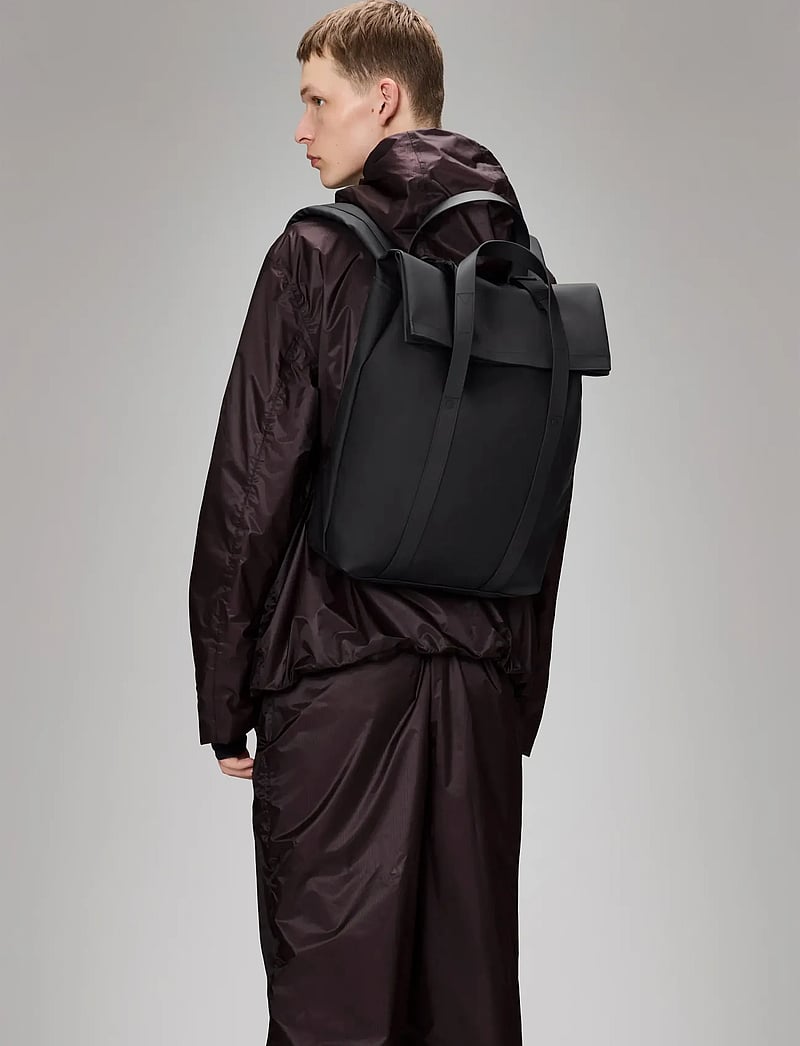 Rains - 2 Way Tote Backpack W3 - vattentäta väskor - black - 0