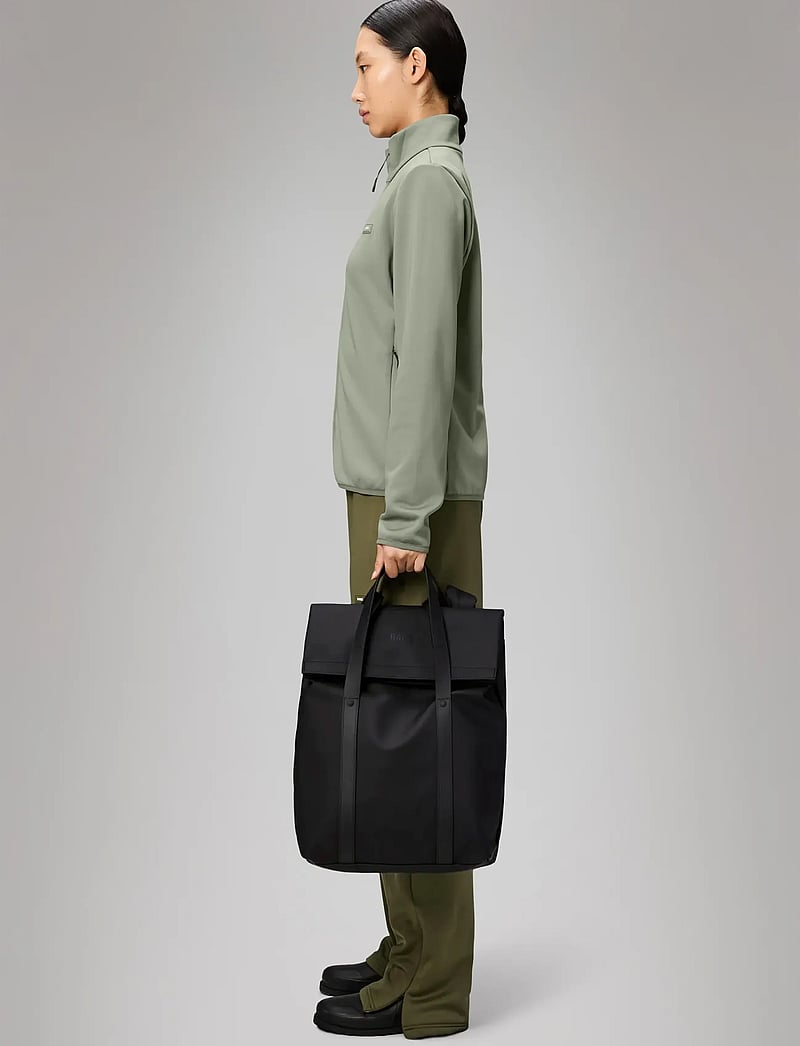 Rains - 2 Way Tote Backpack W3 - vattentäta väskor - black - 5