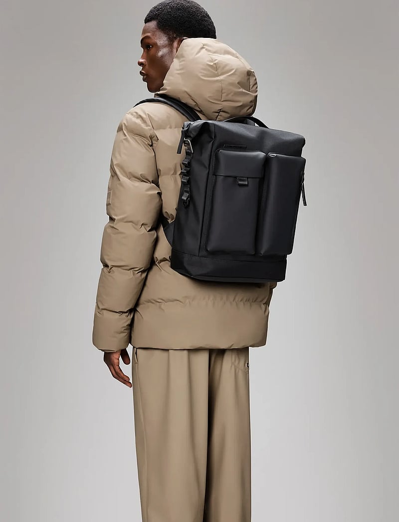 Rains - Otaru Backpack W3 - wasserdichte taschen - black - 0