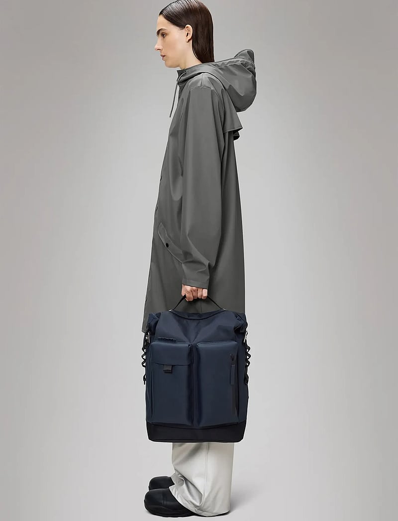 Rains - Otaru Backpack W3 - vattentäta väskor - navy - 4