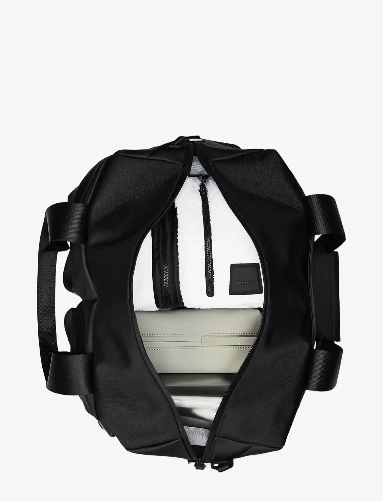 Rains - Otaru Weekend Bag Small W3 - black - 3