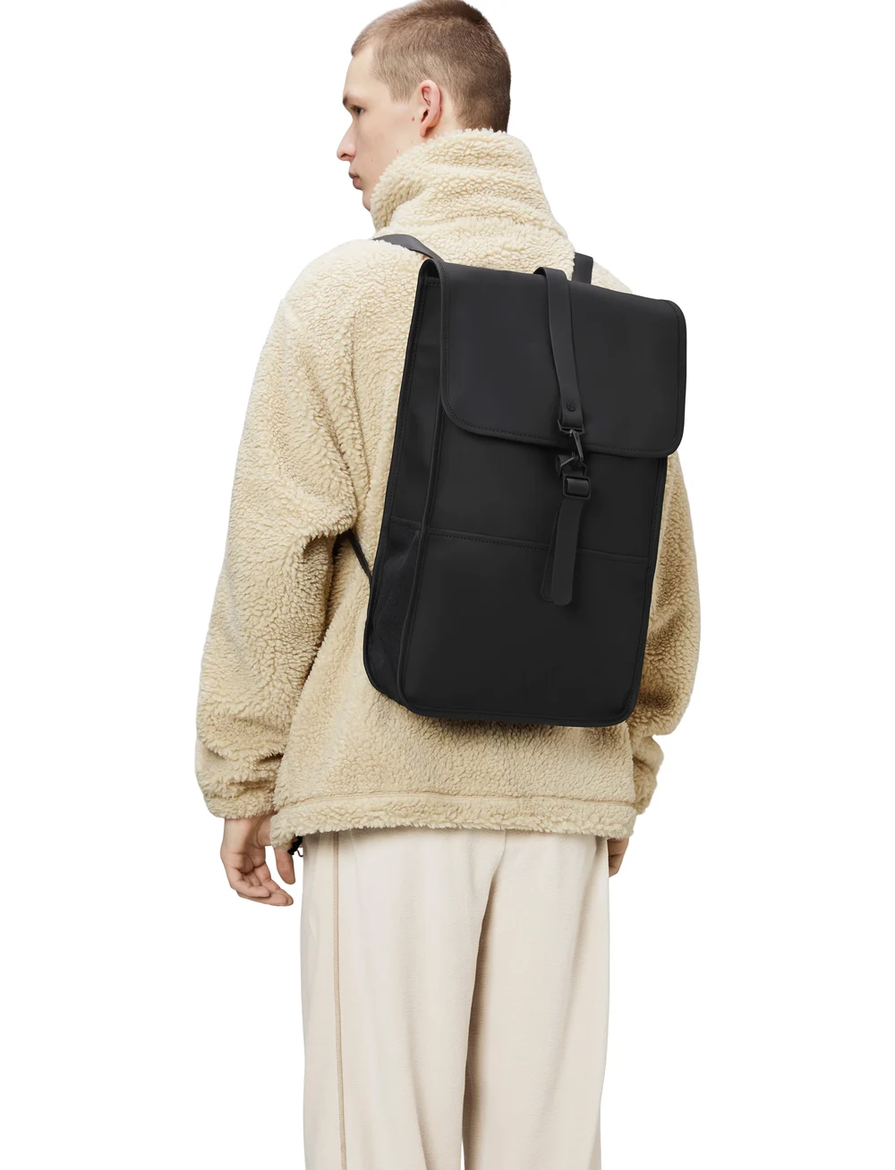 Rains - Backpack W3 - vattentäta väskor - 01 black - 5