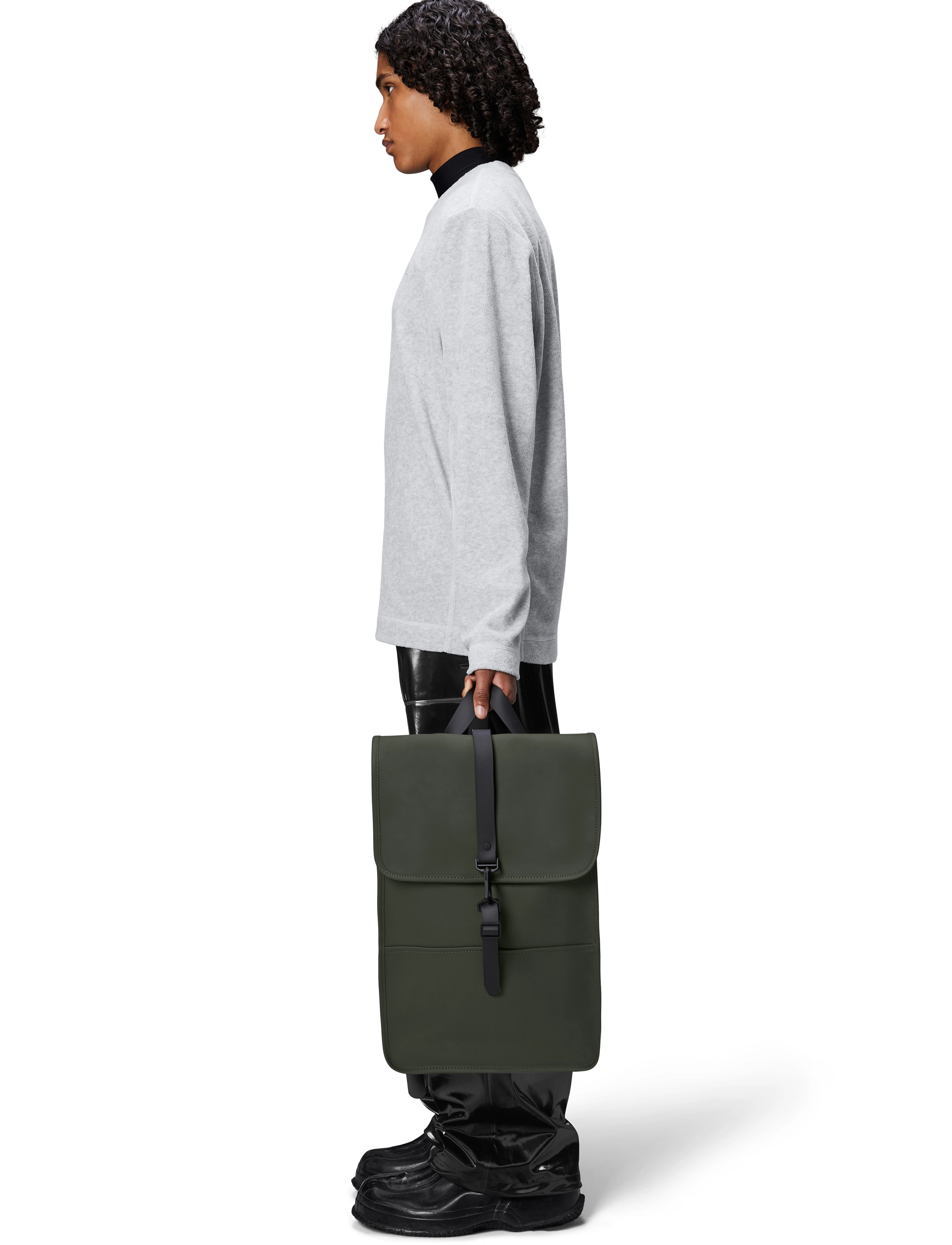 Rains - Backpack W3 - business backpacks - 03 green - 5