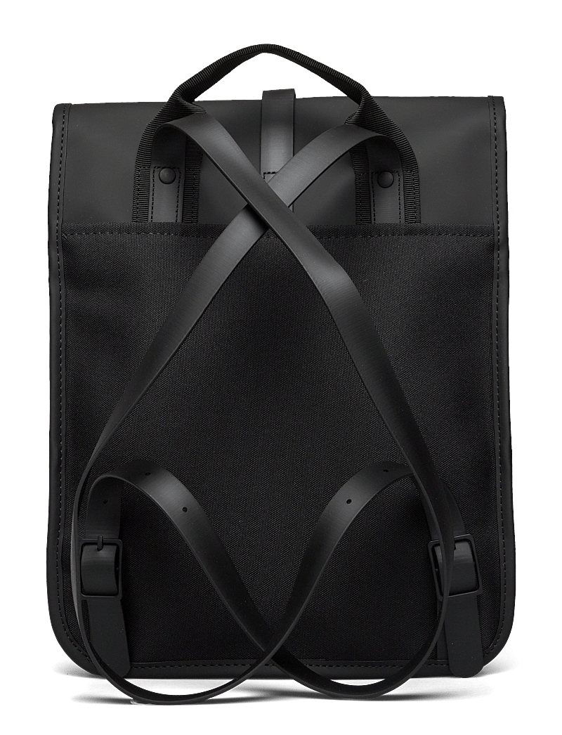 Rains - Backpack Micro W3 - veekindlad kotid - black - 2