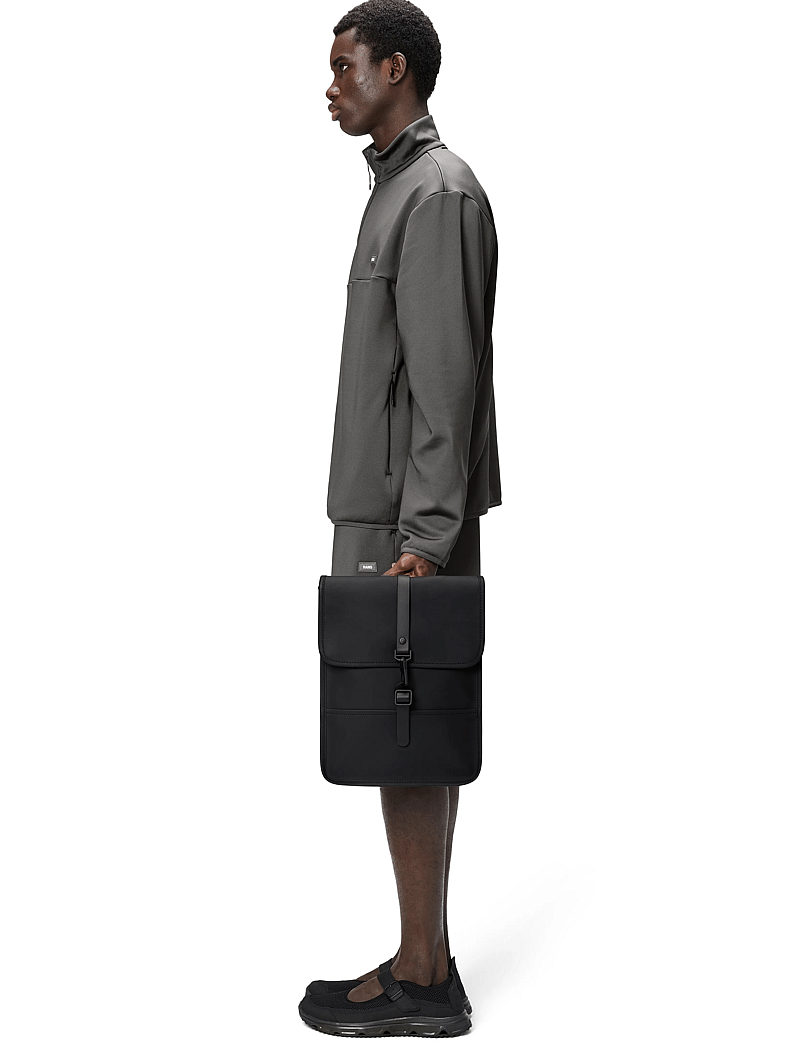 Rains - Backpack Micro W3 - veekindlad kotid - black - 0