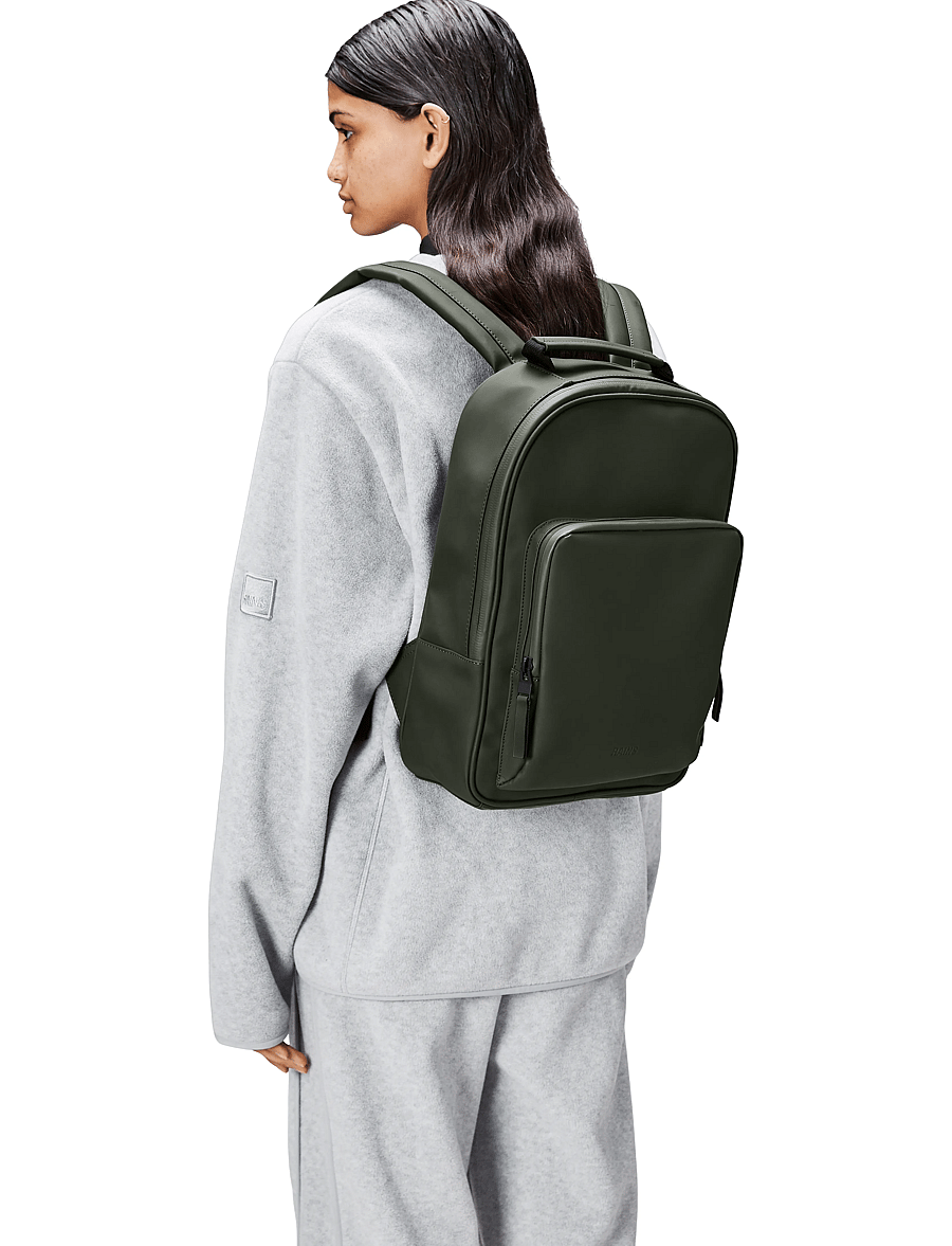 Rains - Book Daypack W3 - business-rygsække - green - 5