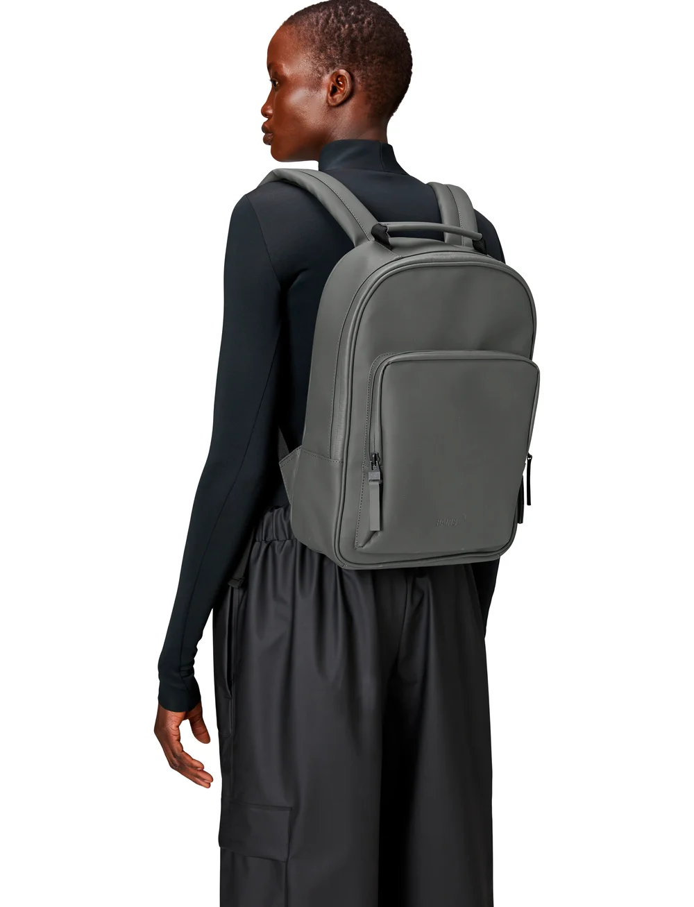 Rains - Book Daypack W3 - vattentäta väskor - grey - 5