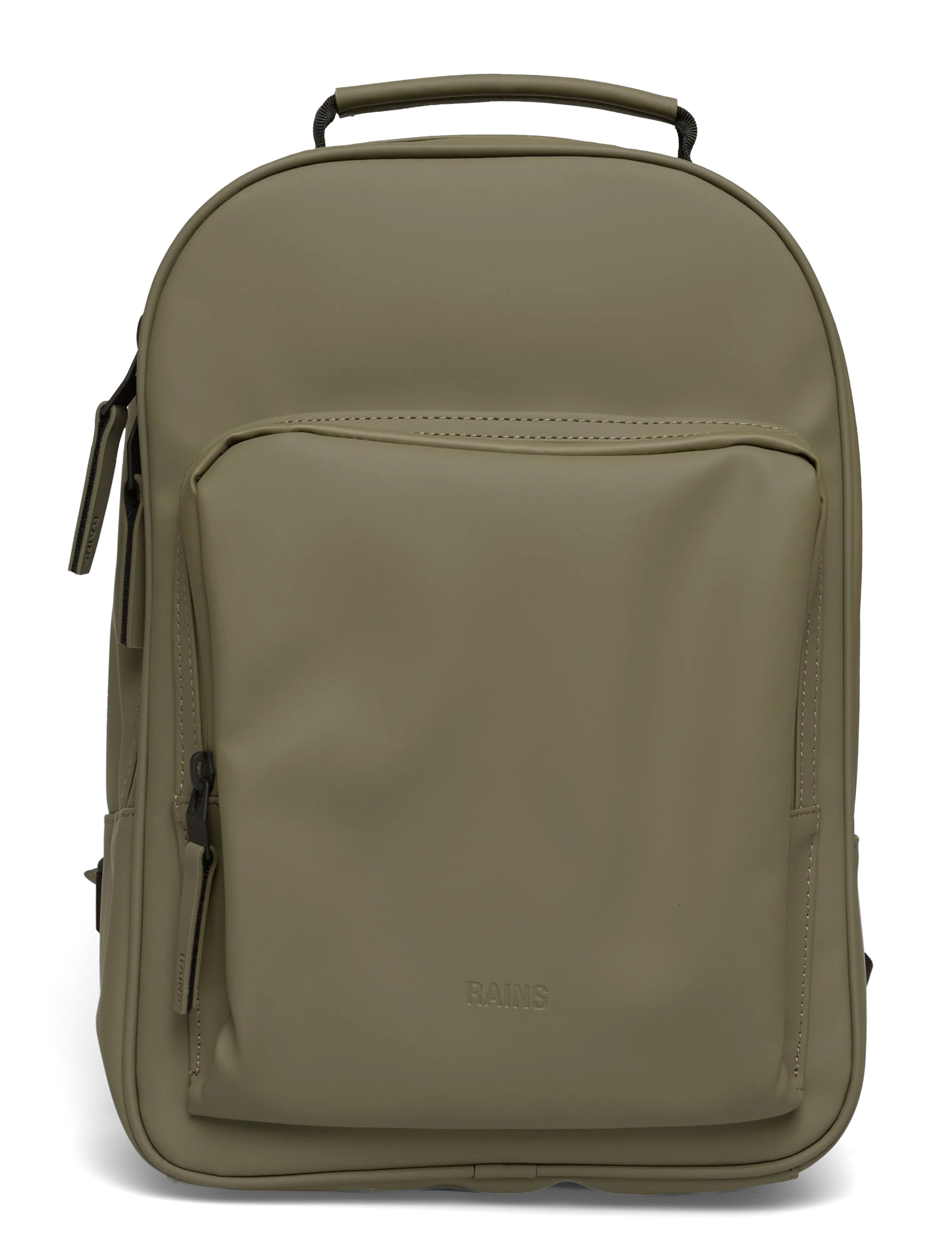 Rains Book Daypack W3, One Size, Bags, Khakigrün - Backpacks, Frauen