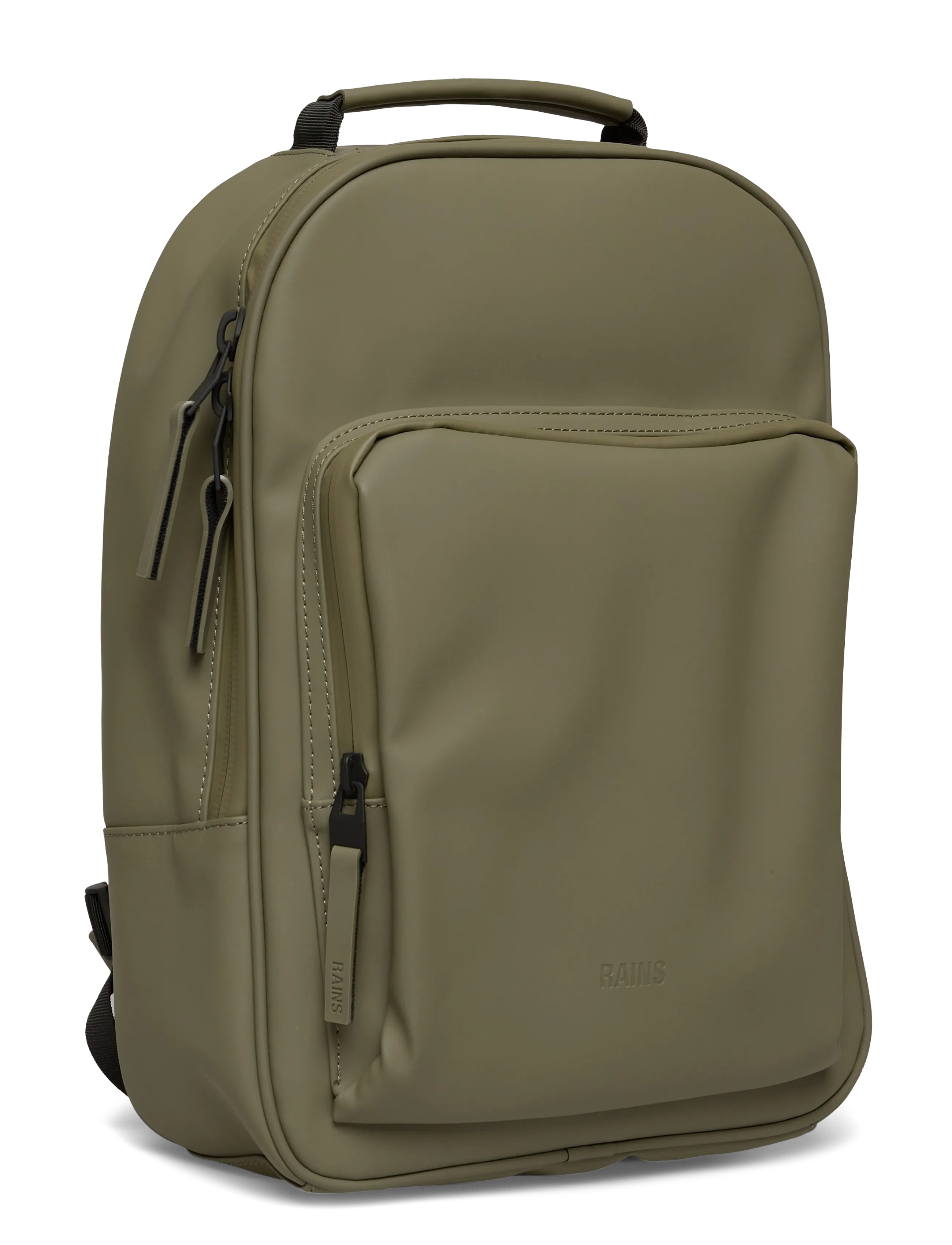 Rains - Book Daypack W3 - business backpacks - marsh - 2