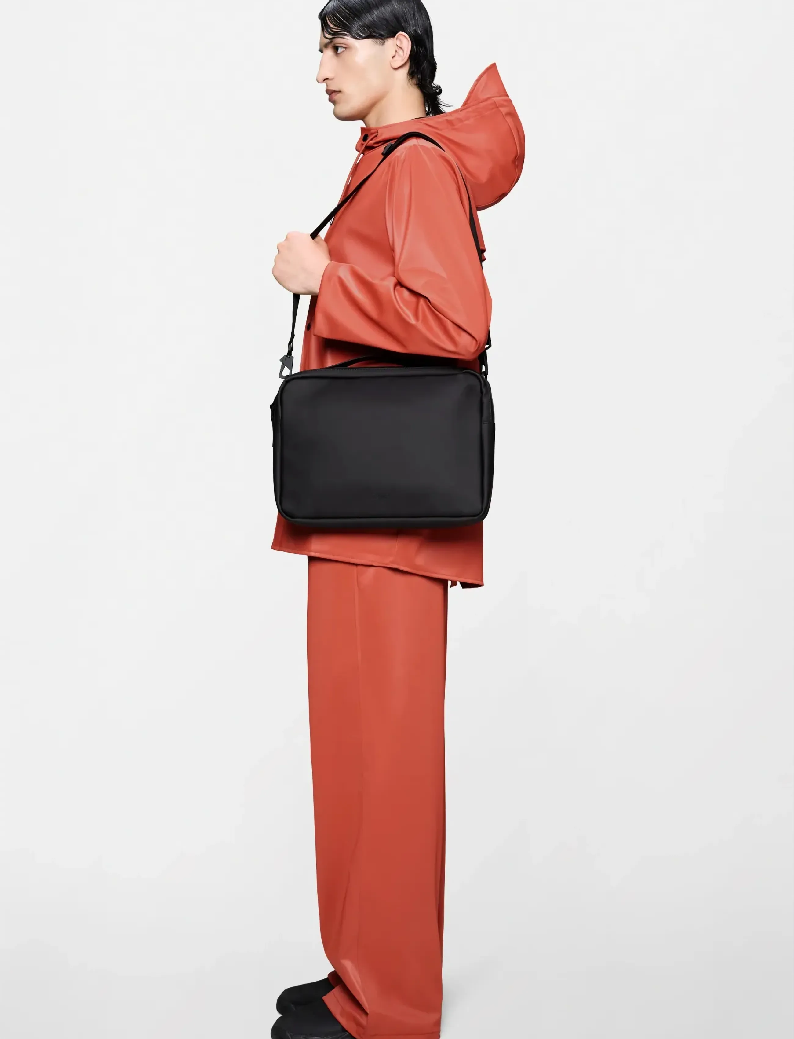 Rains Laptop Bag 13"/14" W3 - Kupuj według okazji - 01 BLACK / black