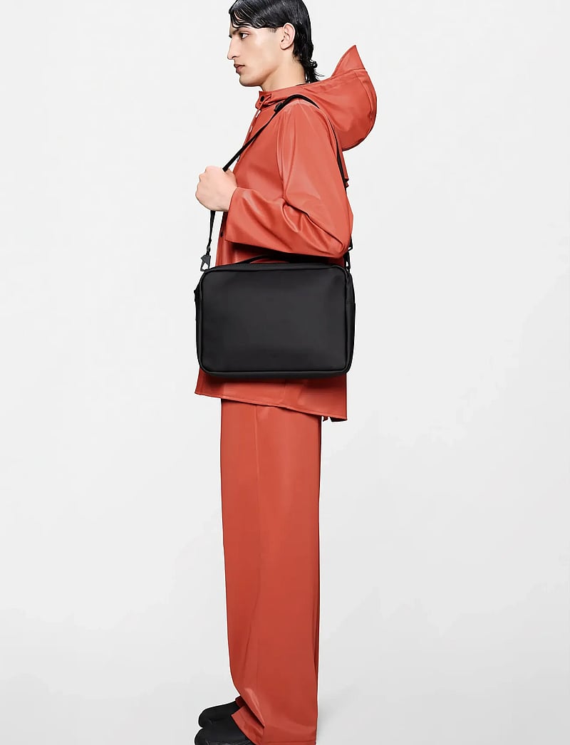 Rains - Laptop Bag 13"/14" W3 - vattentäta väskor - 01 black - 0