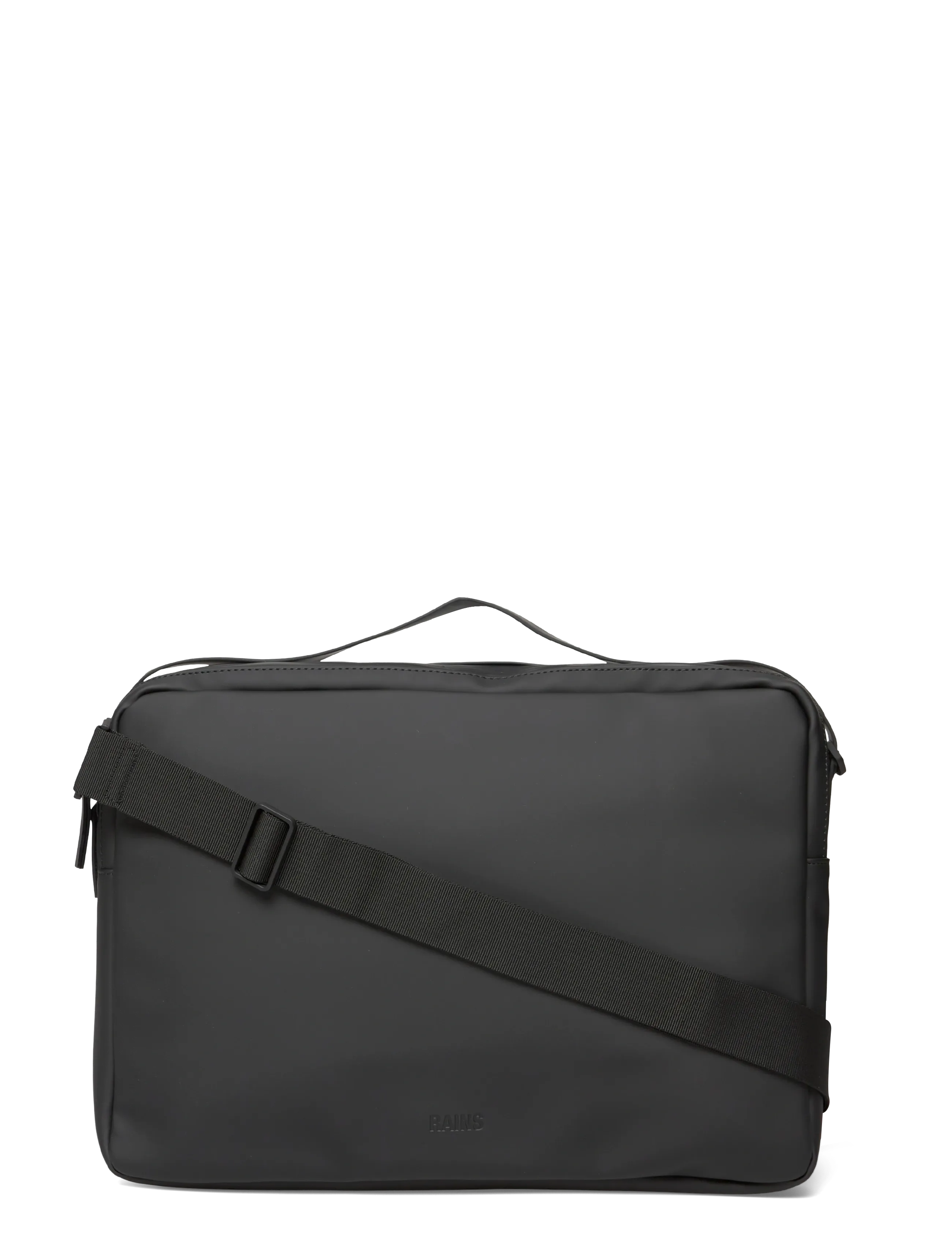 Rains Laptop Bag 15″/16″ W3 - Taschen - 01 BLACK / black