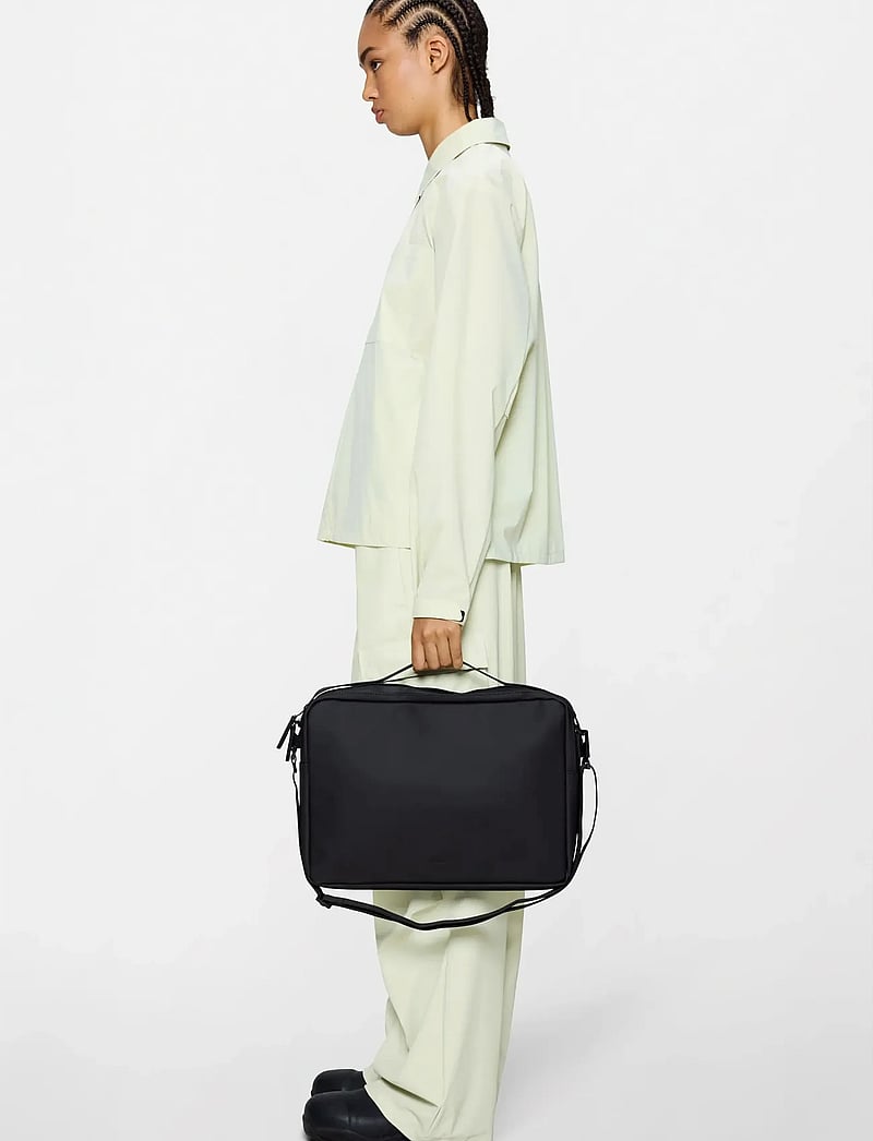 Rains - Laptop Bag 15″/16″ W3 - vattentäta väskor - 01 black - 0