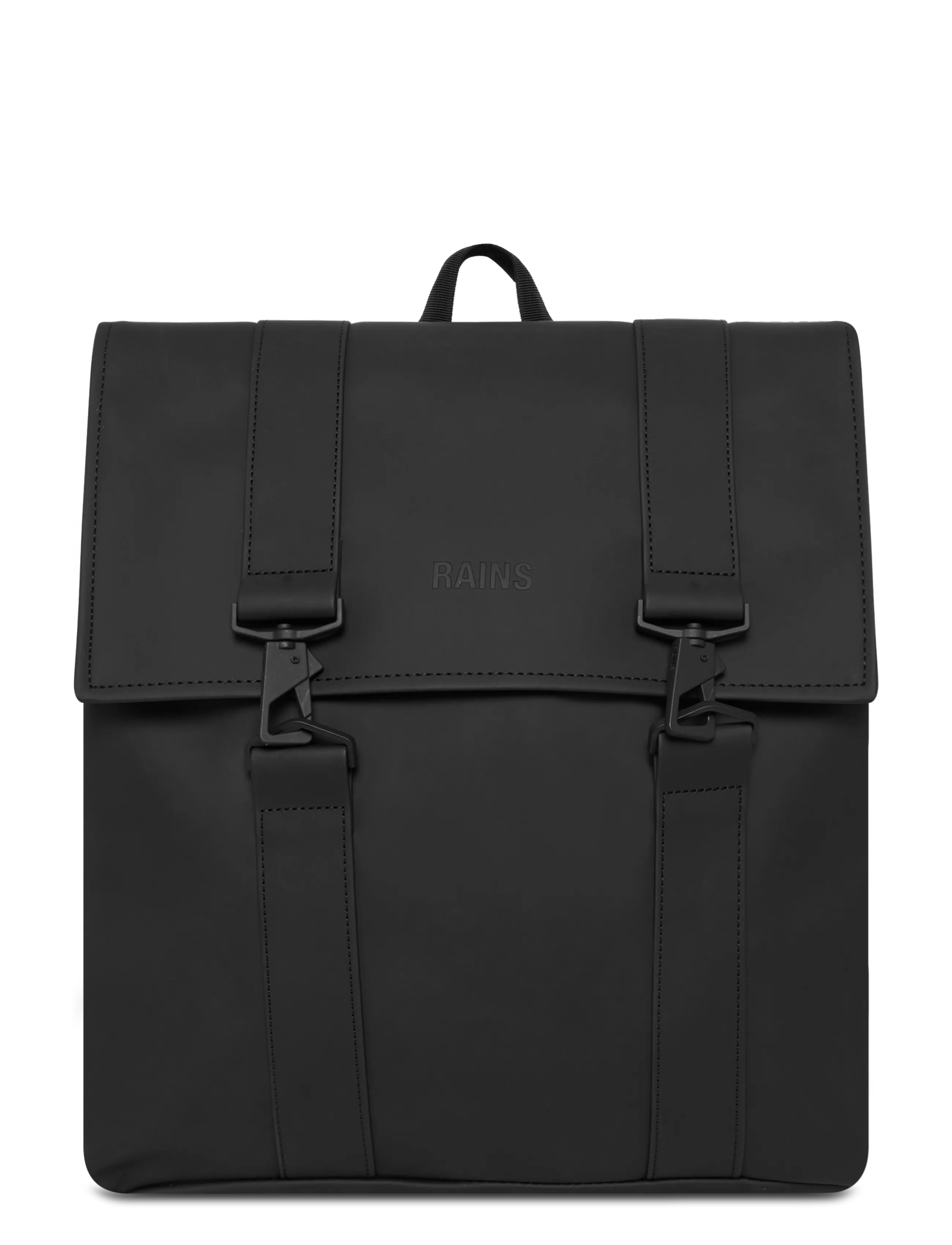 Rains Msn Bag W3, Mænd, Klap Rygsæk, Sort, Str: ONE SIZE
