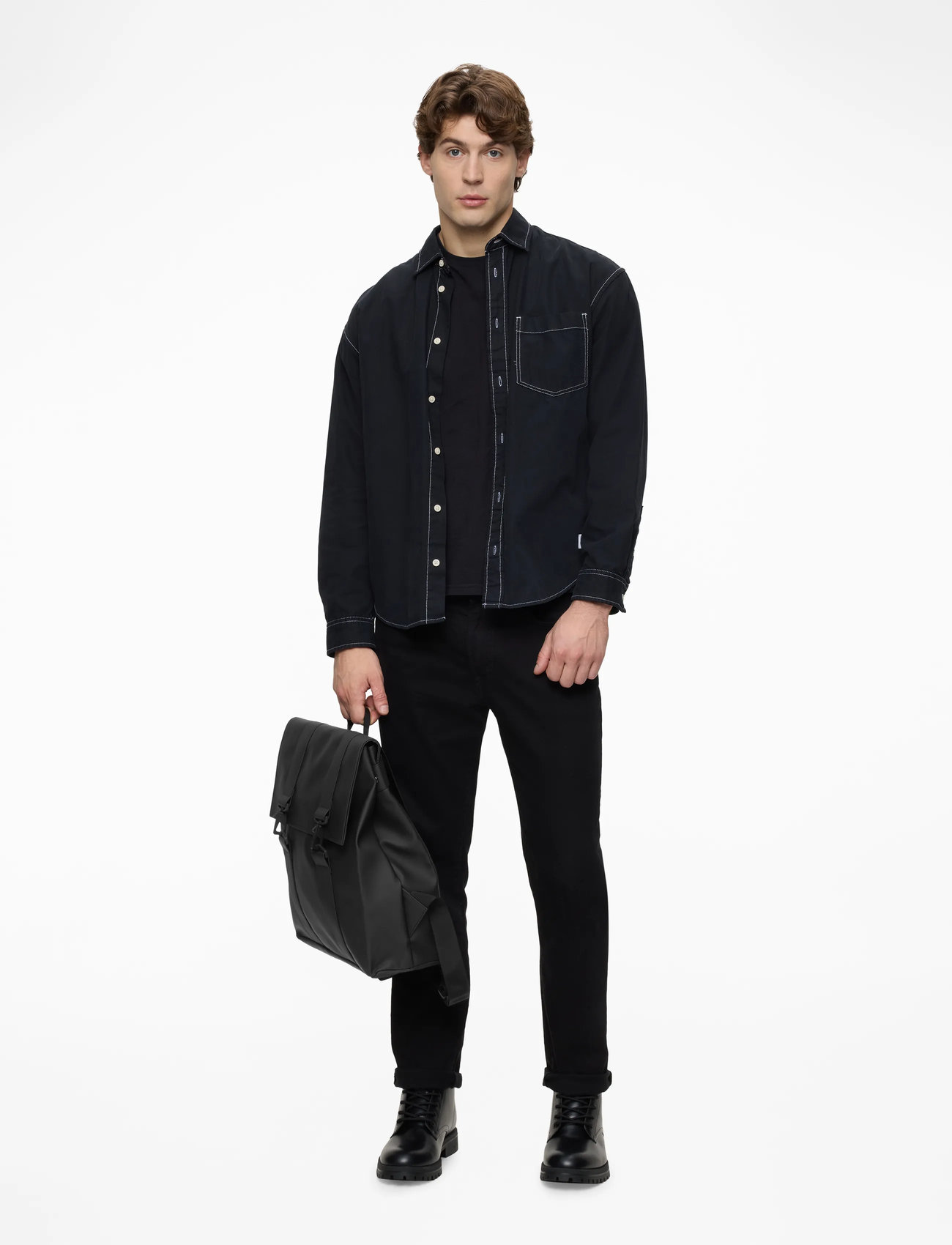 Rains - MSN Bag W3 - vandtætte tasker - 01 black - 2