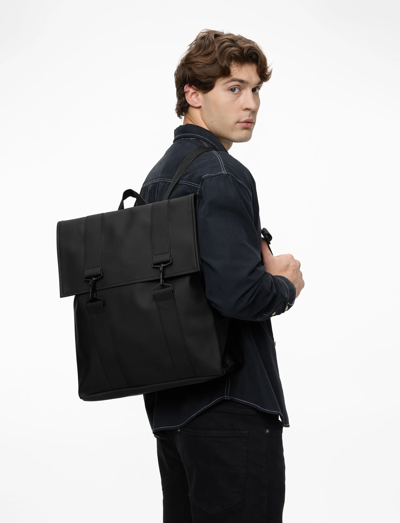 Rains - MSN Bag W3 - vandtætte tasker - 01 black - 0