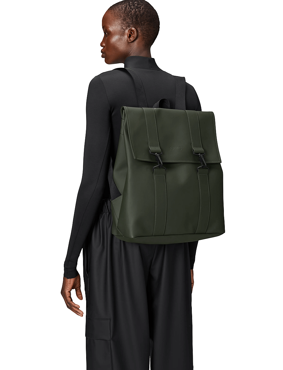 Rains - MSN Bag W3 - business-rygsække - green - 5