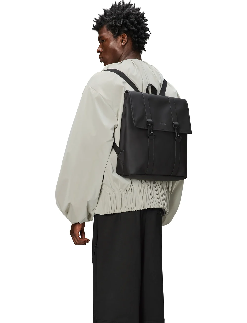 Rains - MSN Bag Mini W3 - wasserdichte taschen - black - 0