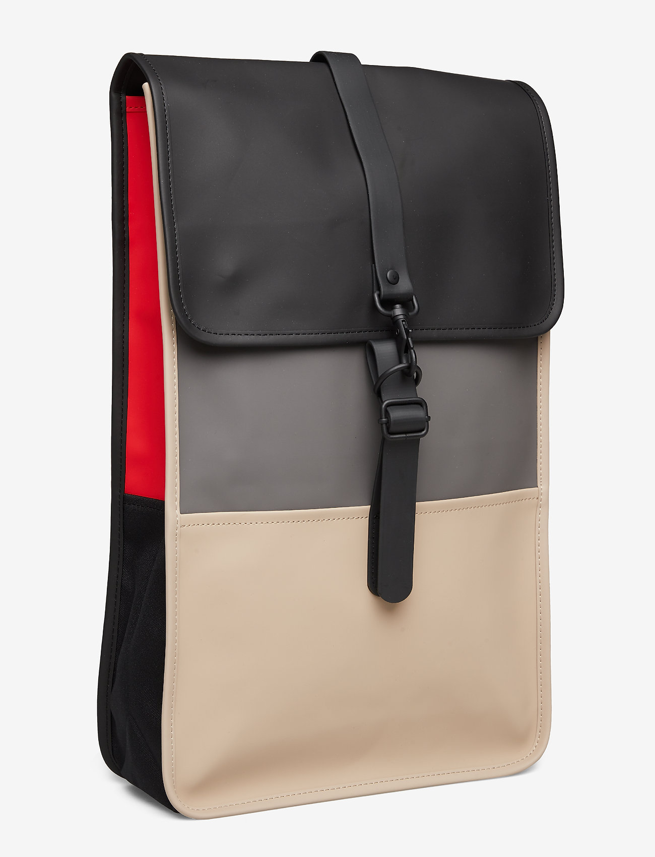 Rains - Color Block Backpack - black/beige - 1