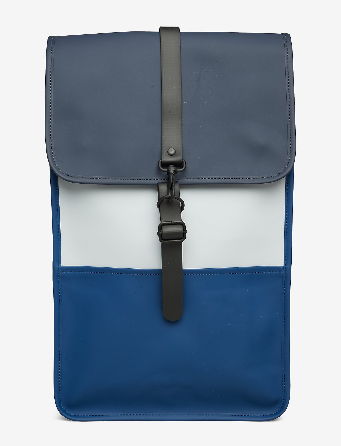 Rains - Color Block Backpack - blue/ice grey - 0