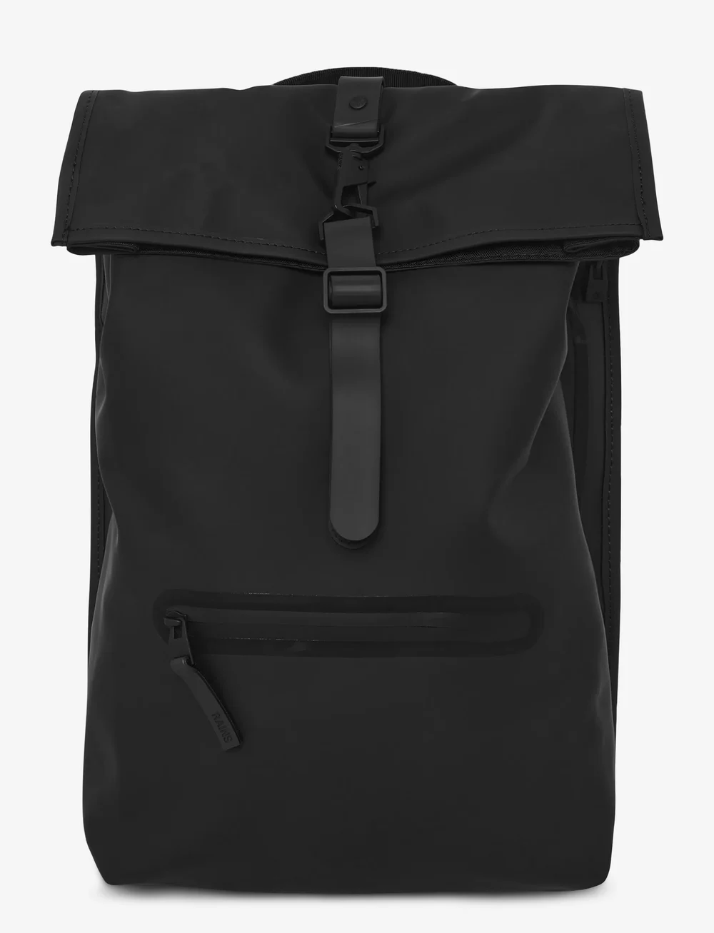 Rains - Rolltop Rucksack W3 - vandtætte tasker - 01 black - 1