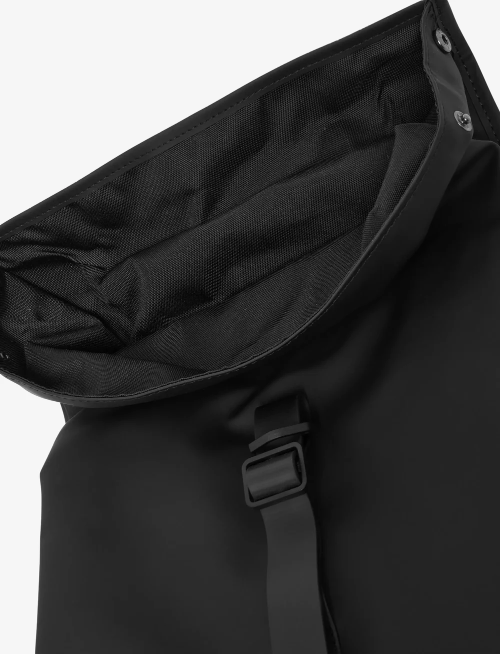 Rains - Rolltop Rucksack W3 - vandtætte tasker - 01 black - 5