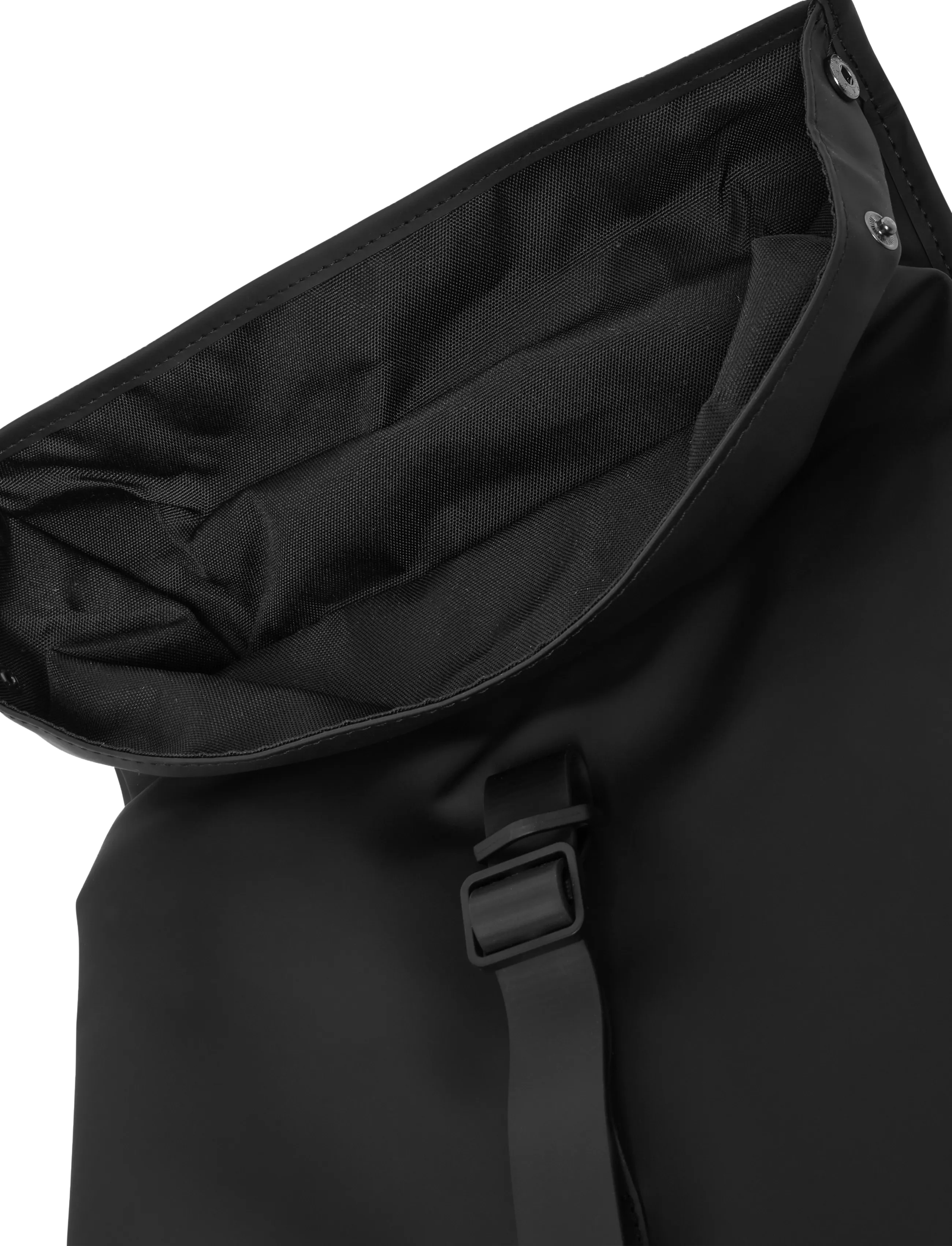 Rains - Rolltop Rucksack W3 - rolltop-rygsække - 01 black - 5