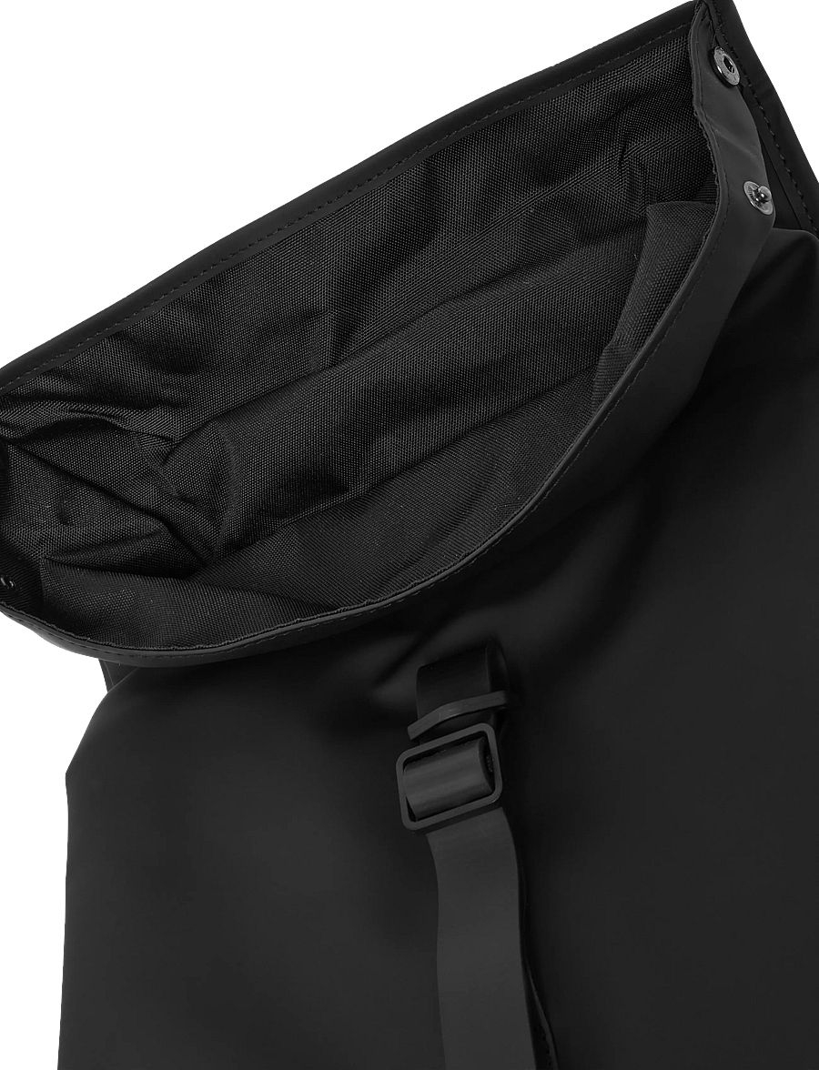 Rains - Rolltop Rucksack W3 - rolltop-rygsække - 01 black - 5