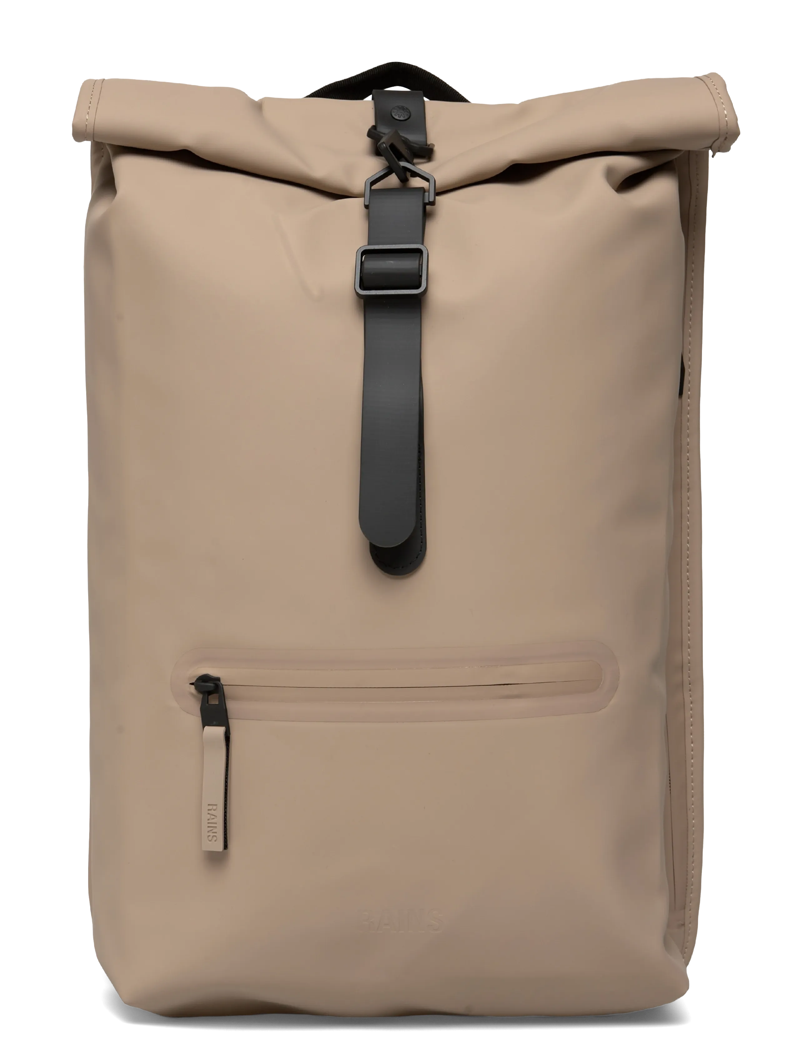 Rains Rolltop Rucksack W3 - Regnkläder - BEIGE / beige