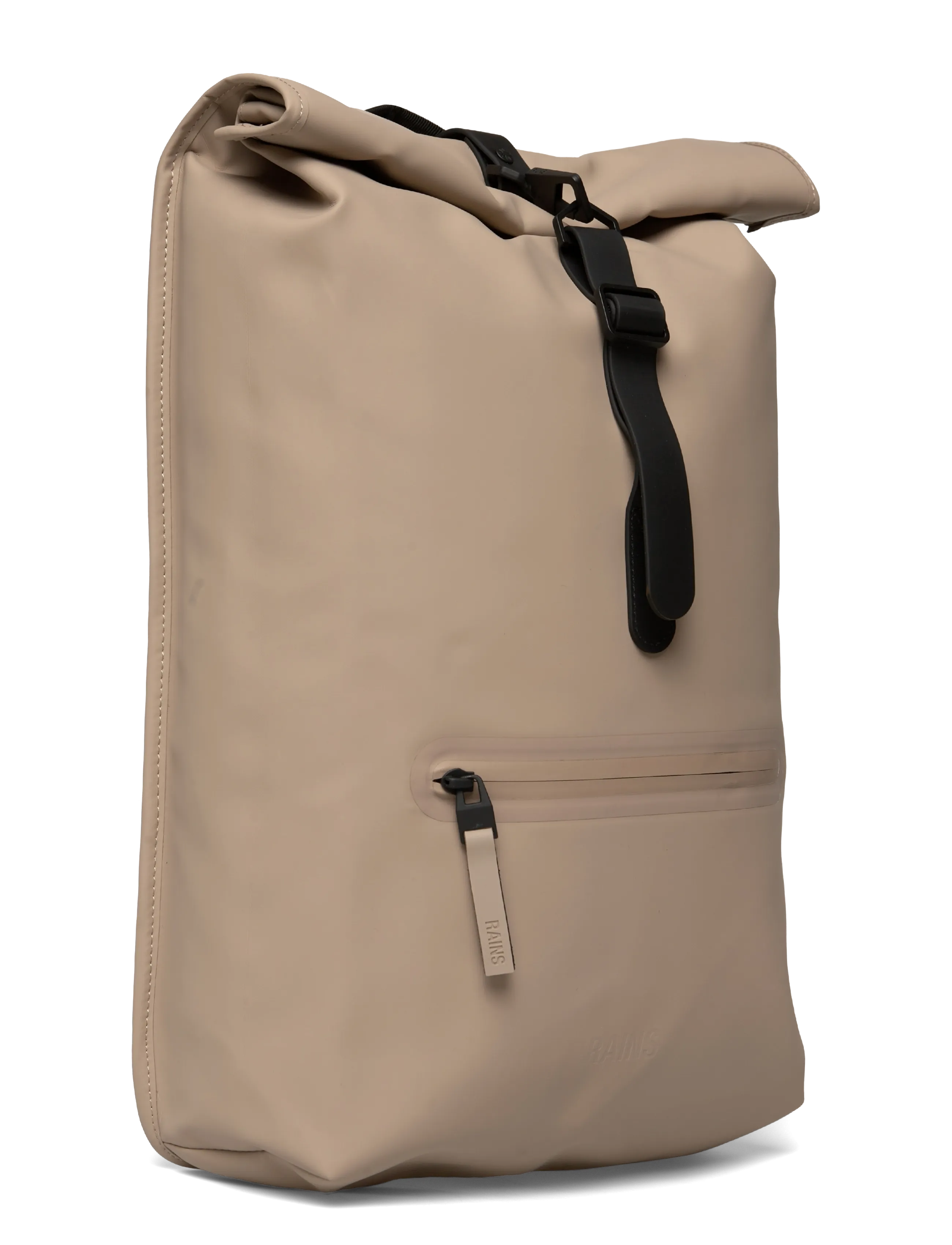 Rains - Rolltop Rucksack W3 - rolltop-ryggsäckar - beige - 2