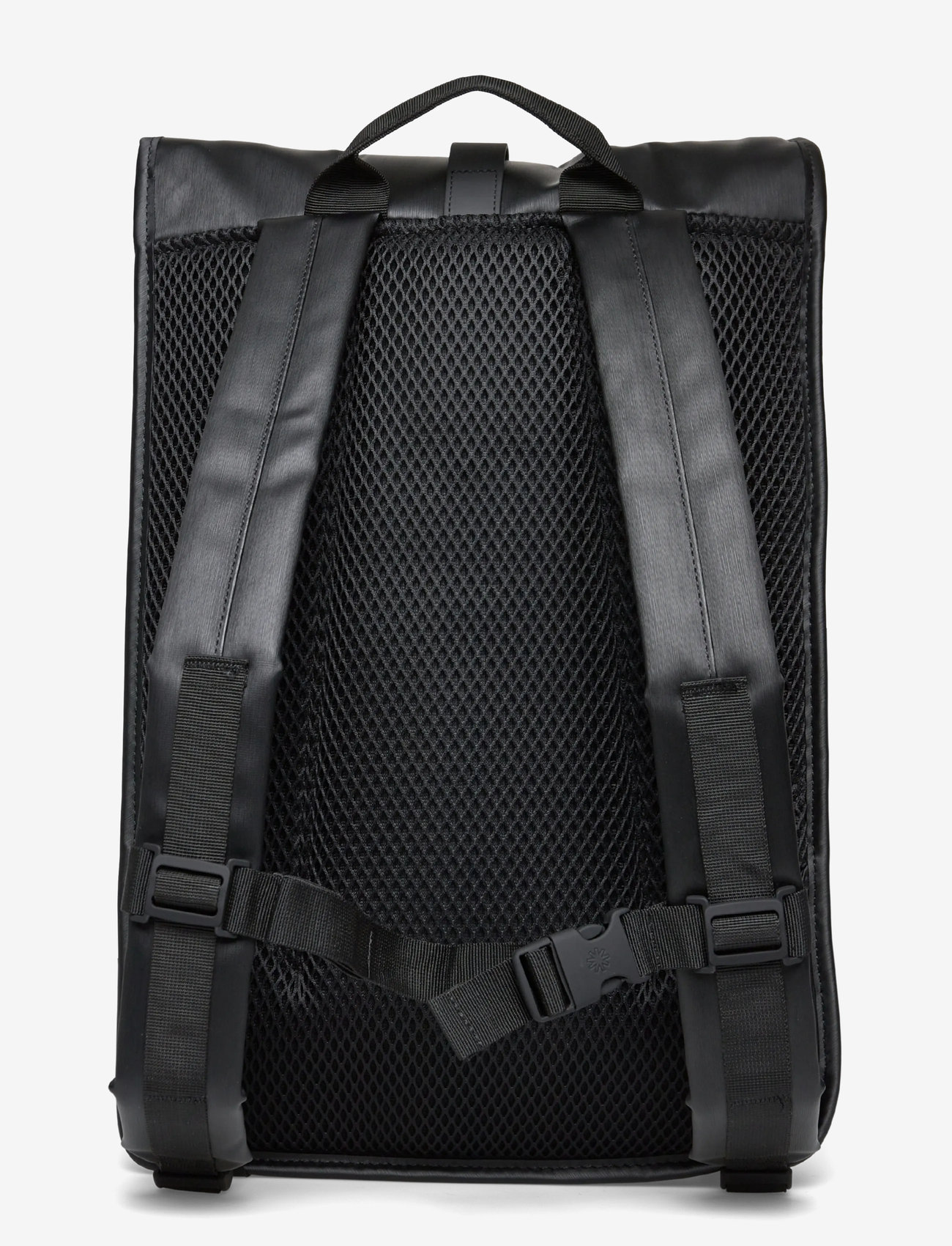 Rains - Rolltop Rucksack W3 - sacs à dos à roulettes - black grain - 1